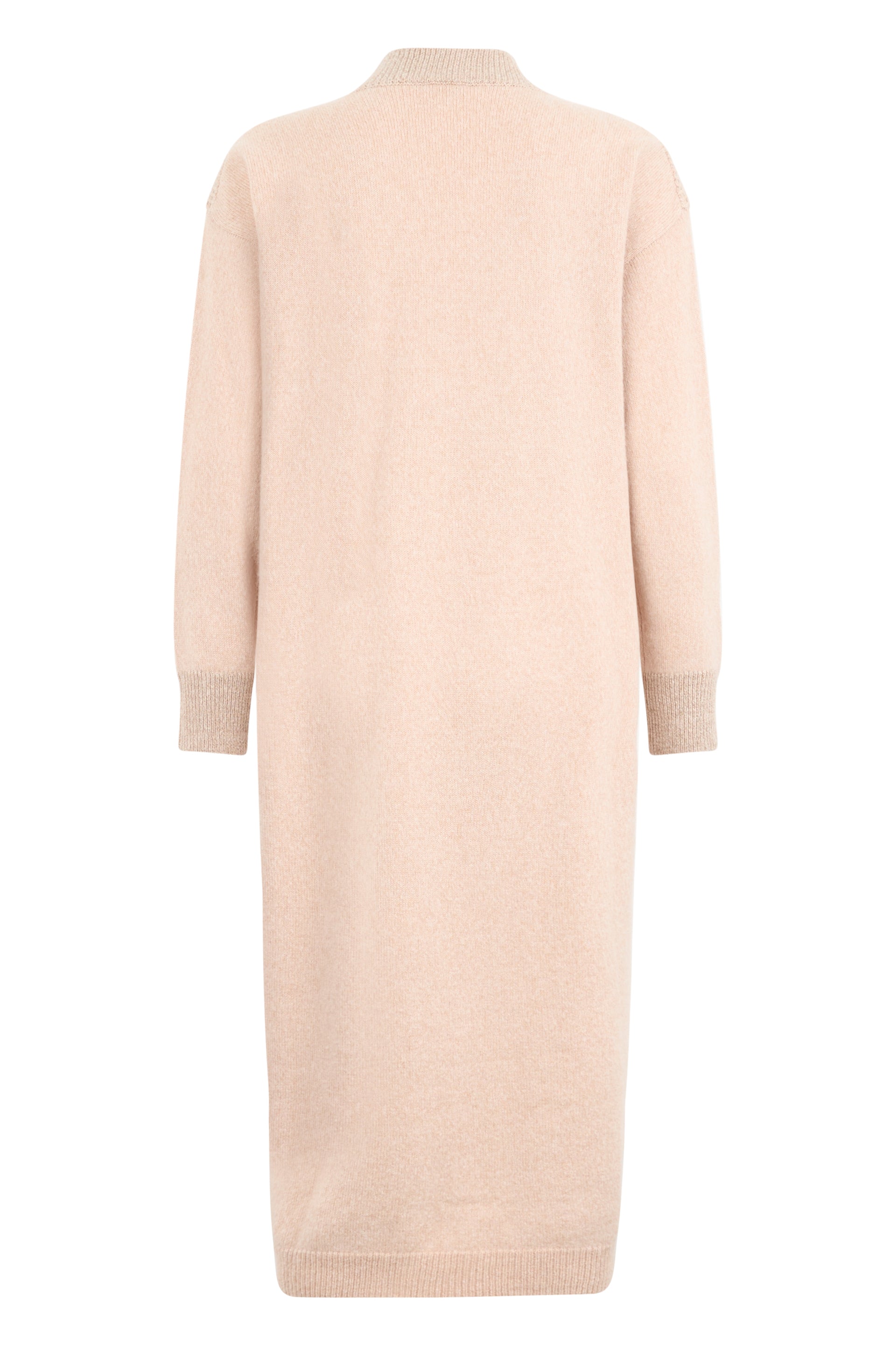 Light beige long dress elegant and versatile, ideal for any occasion.