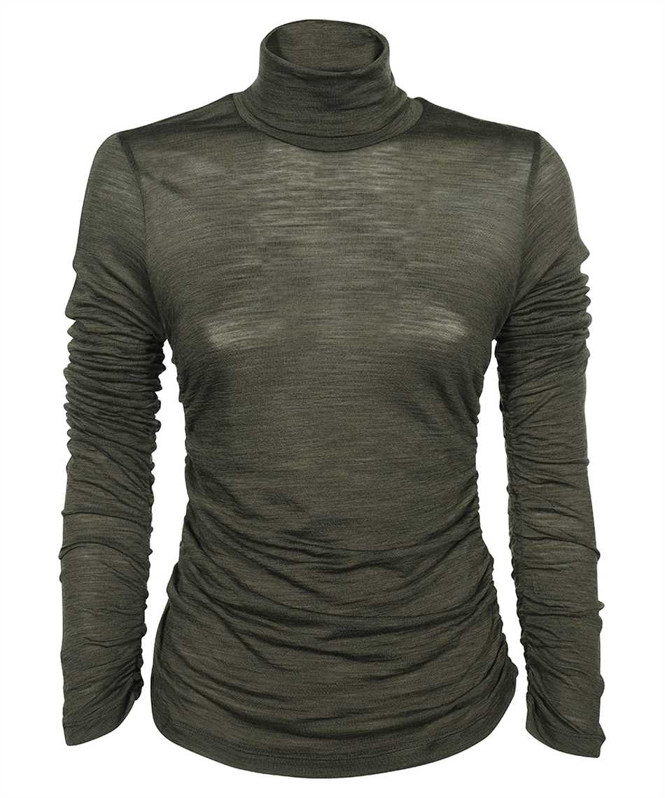 Long sleeve wool t-shirt