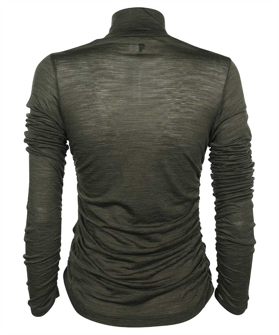 Long sleeve wool t-shirt