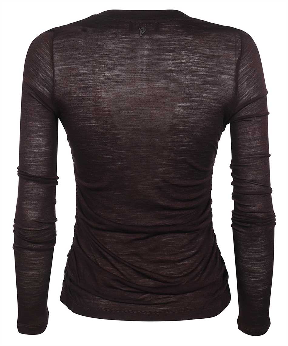 Long sleeve wool t-shirt