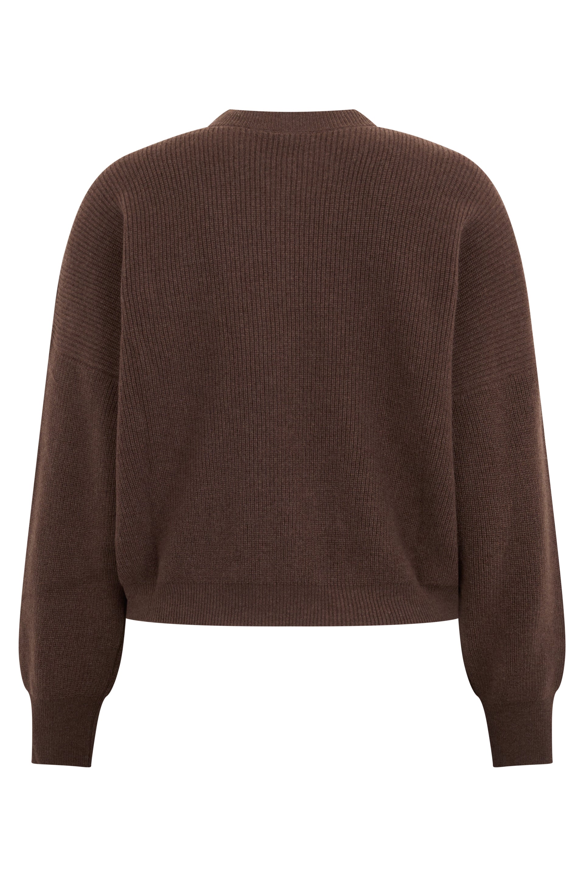 Brown nightgown with long sleeves and versatile design.