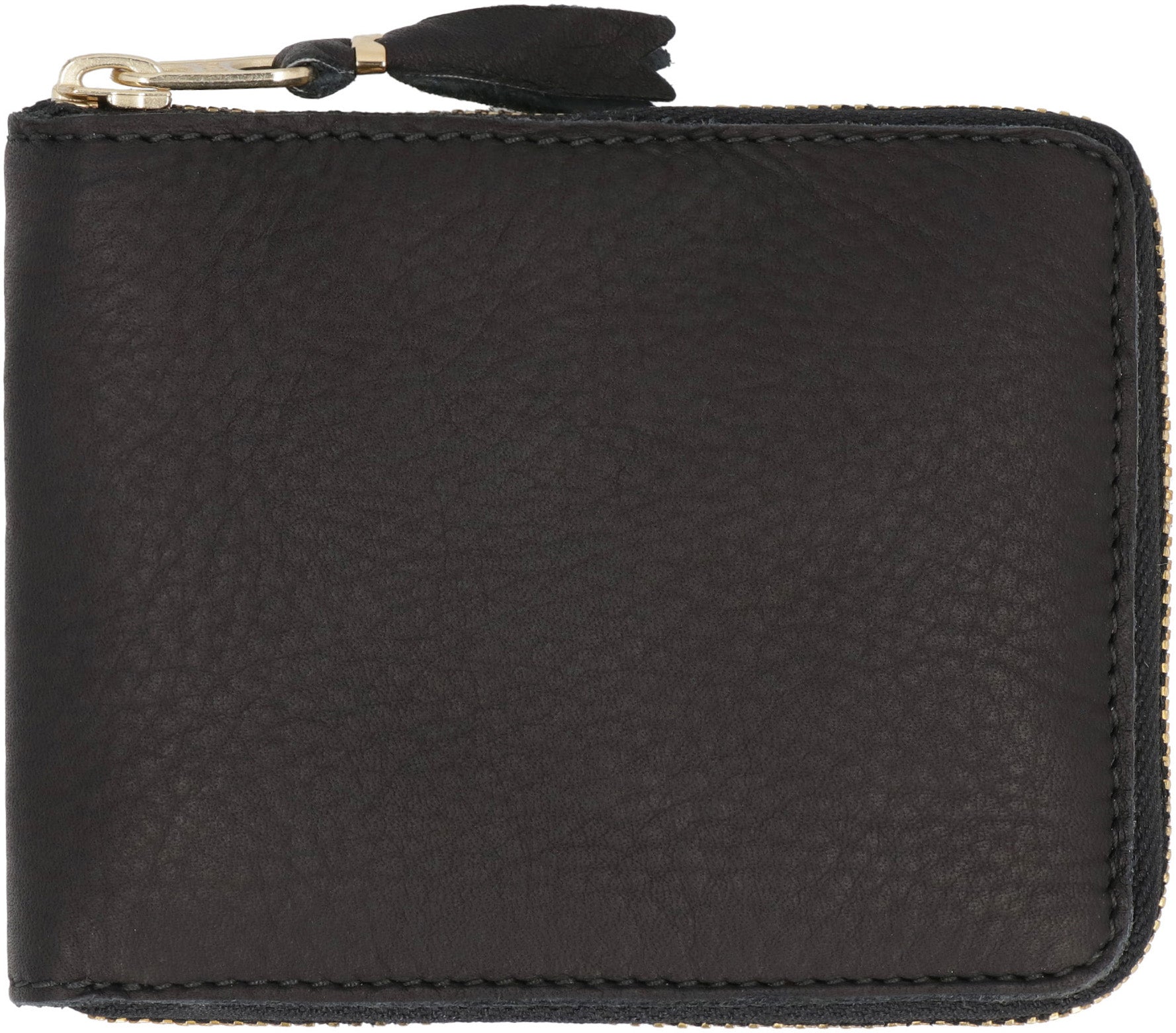 Leather zip around wallet