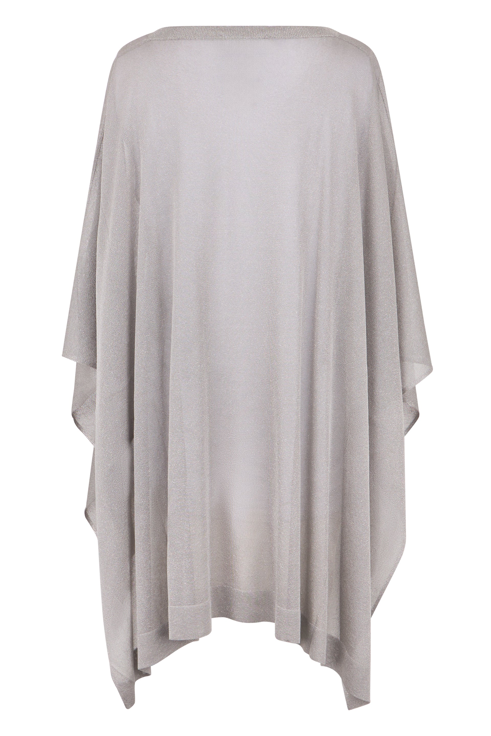 Gray elegant blouse, spacious and versatile