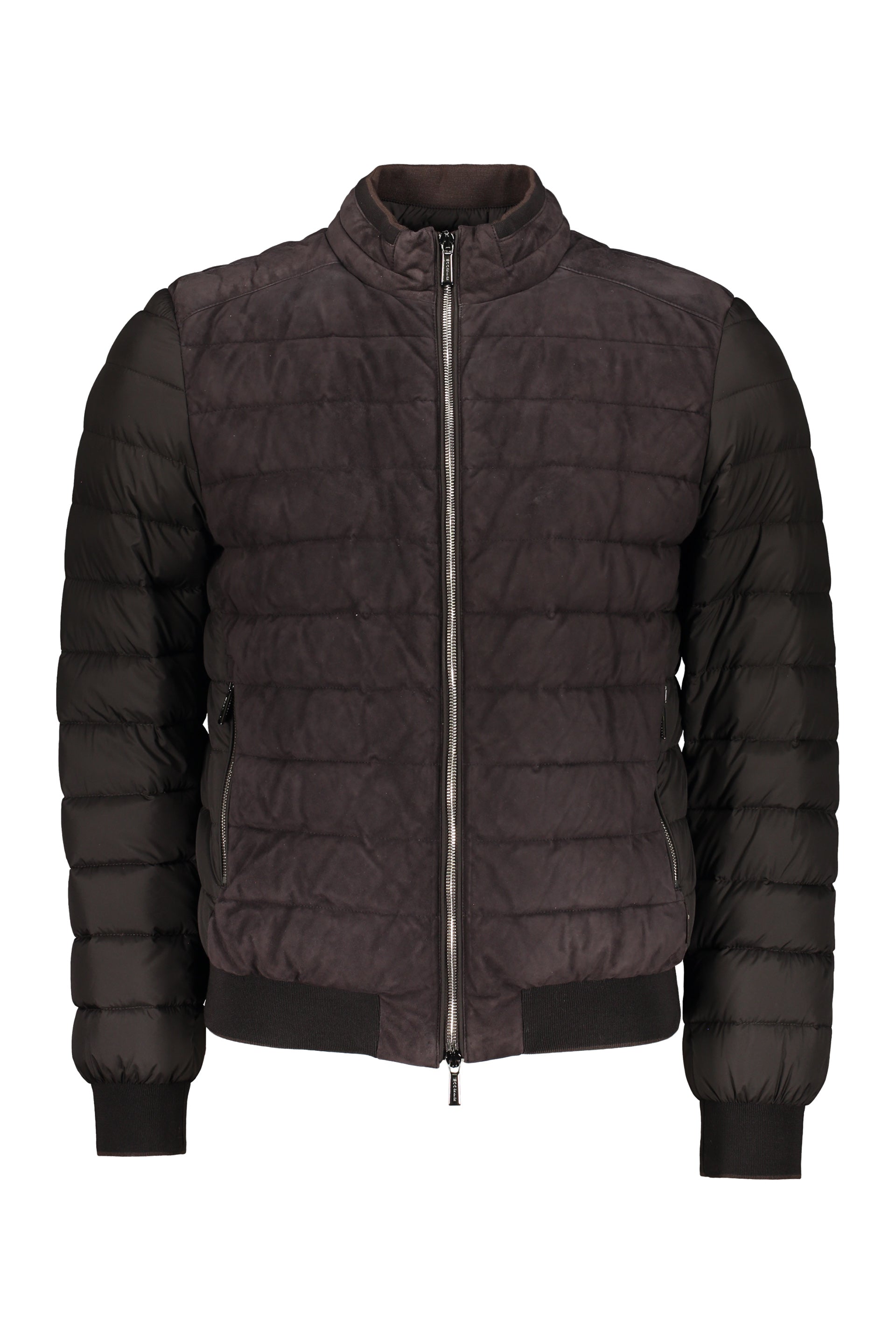 Black padded jacket