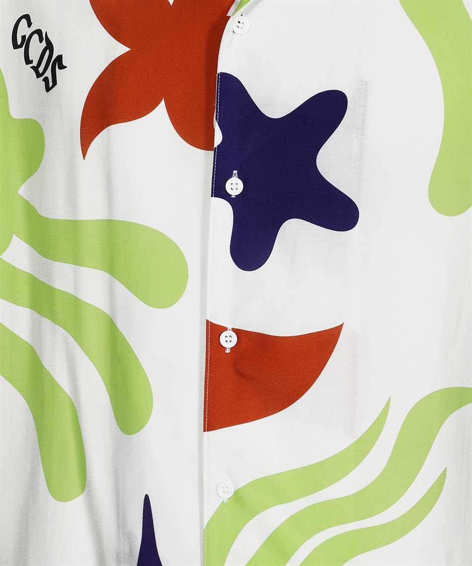 Printed viscose shirt