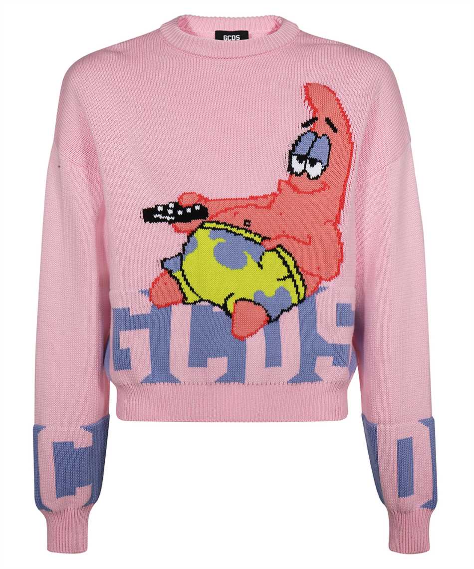 Cotton crew-neck sweater