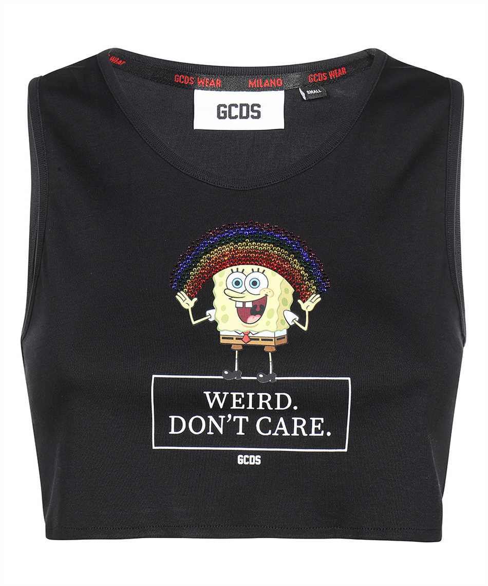 Cotton crop-top