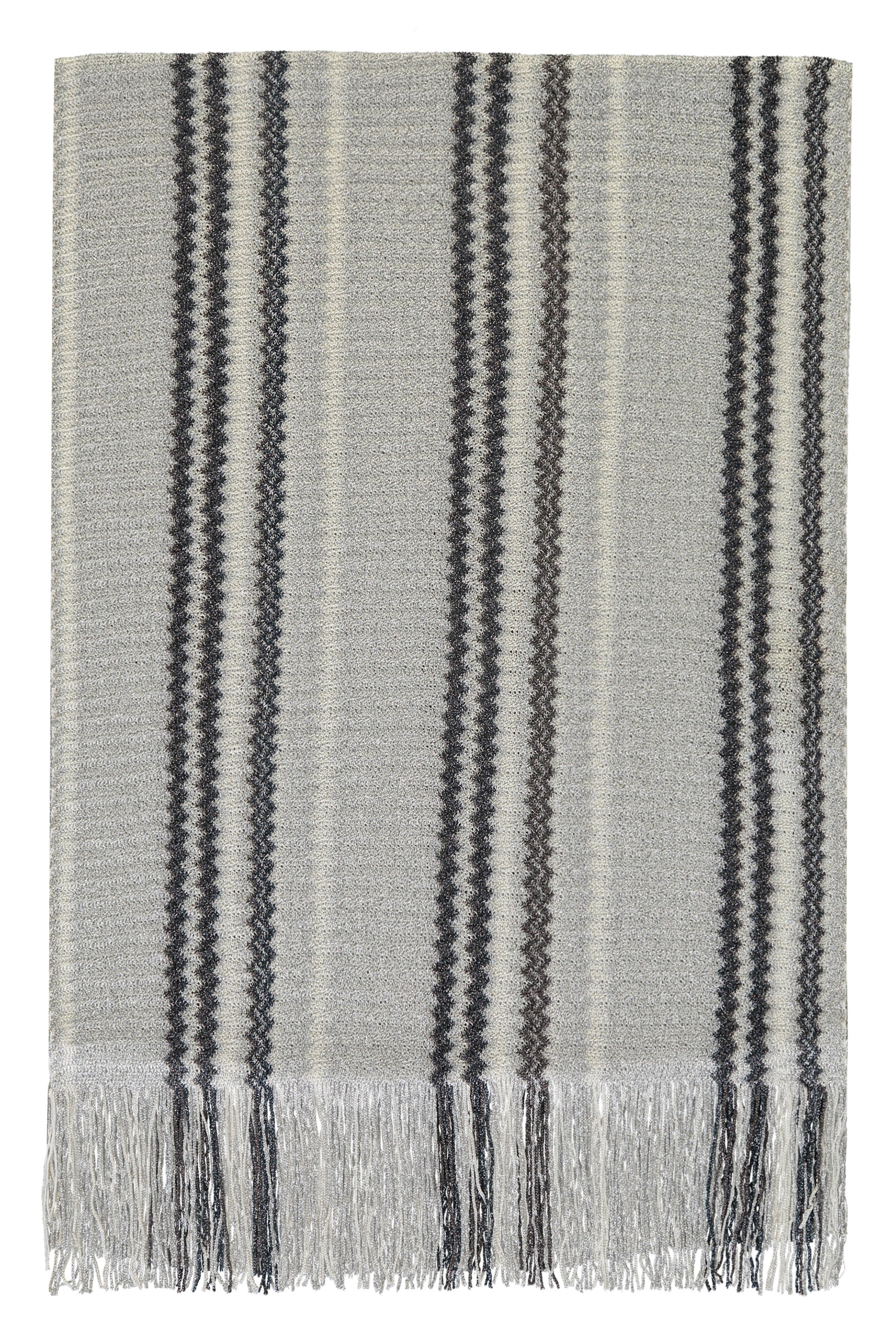 Fringed scarf