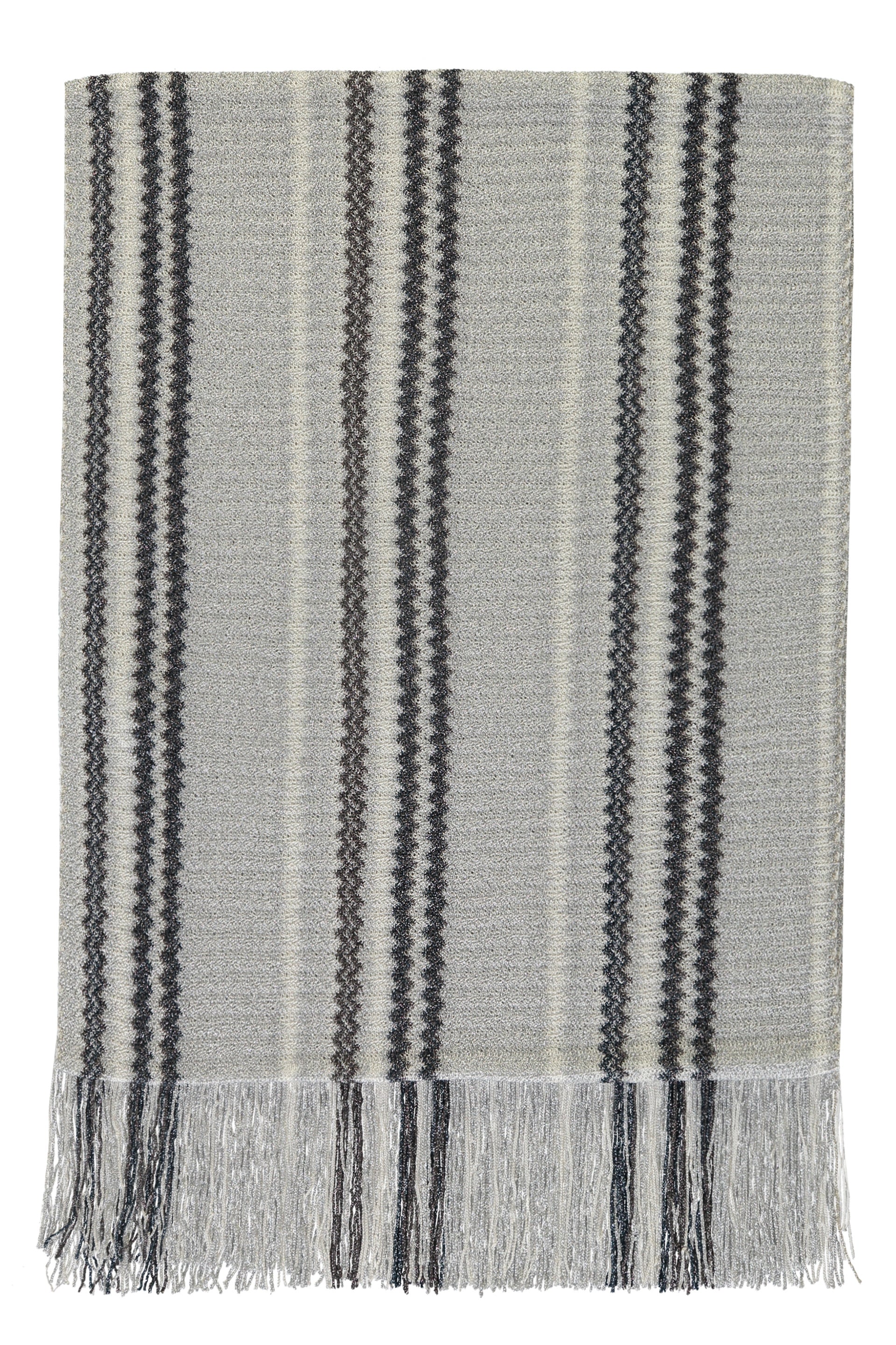 Fringed scarf