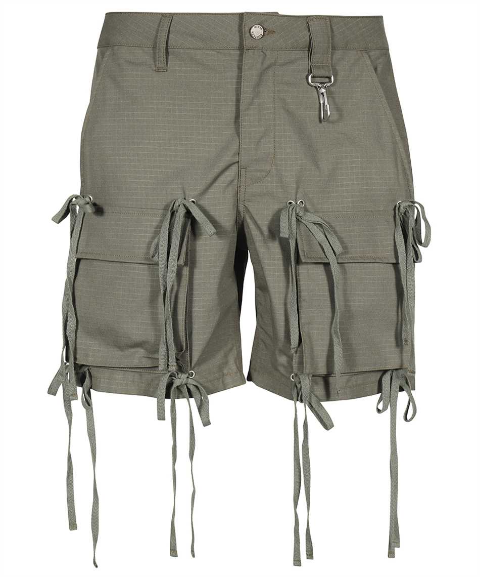 Cotton cargo bermuda shorts