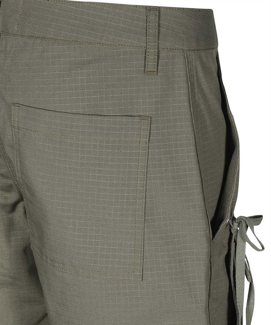 Cotton cargo bermuda shorts