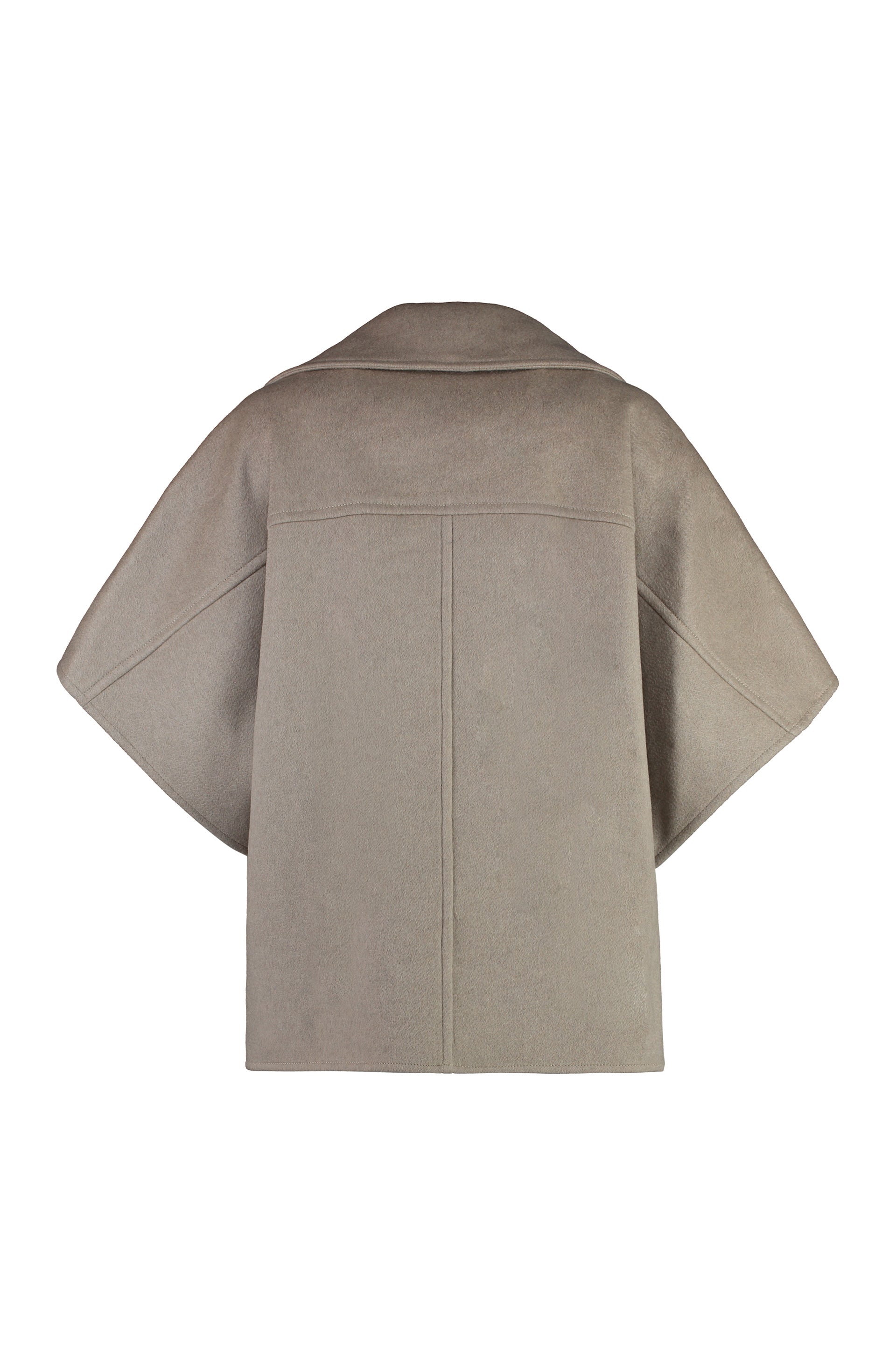 Segnale cashmere cape-coat