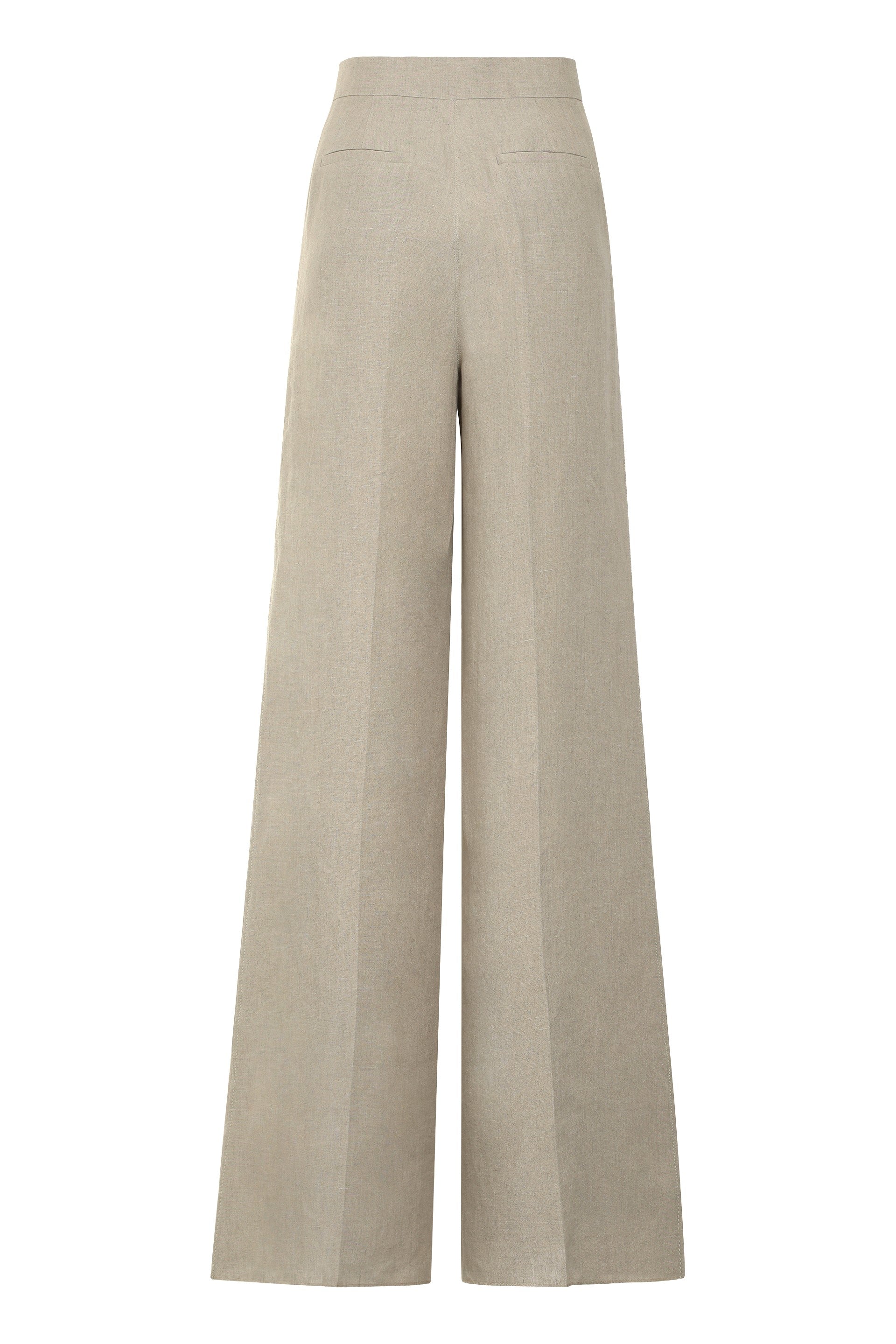 Sequoia linen wide leg trousers