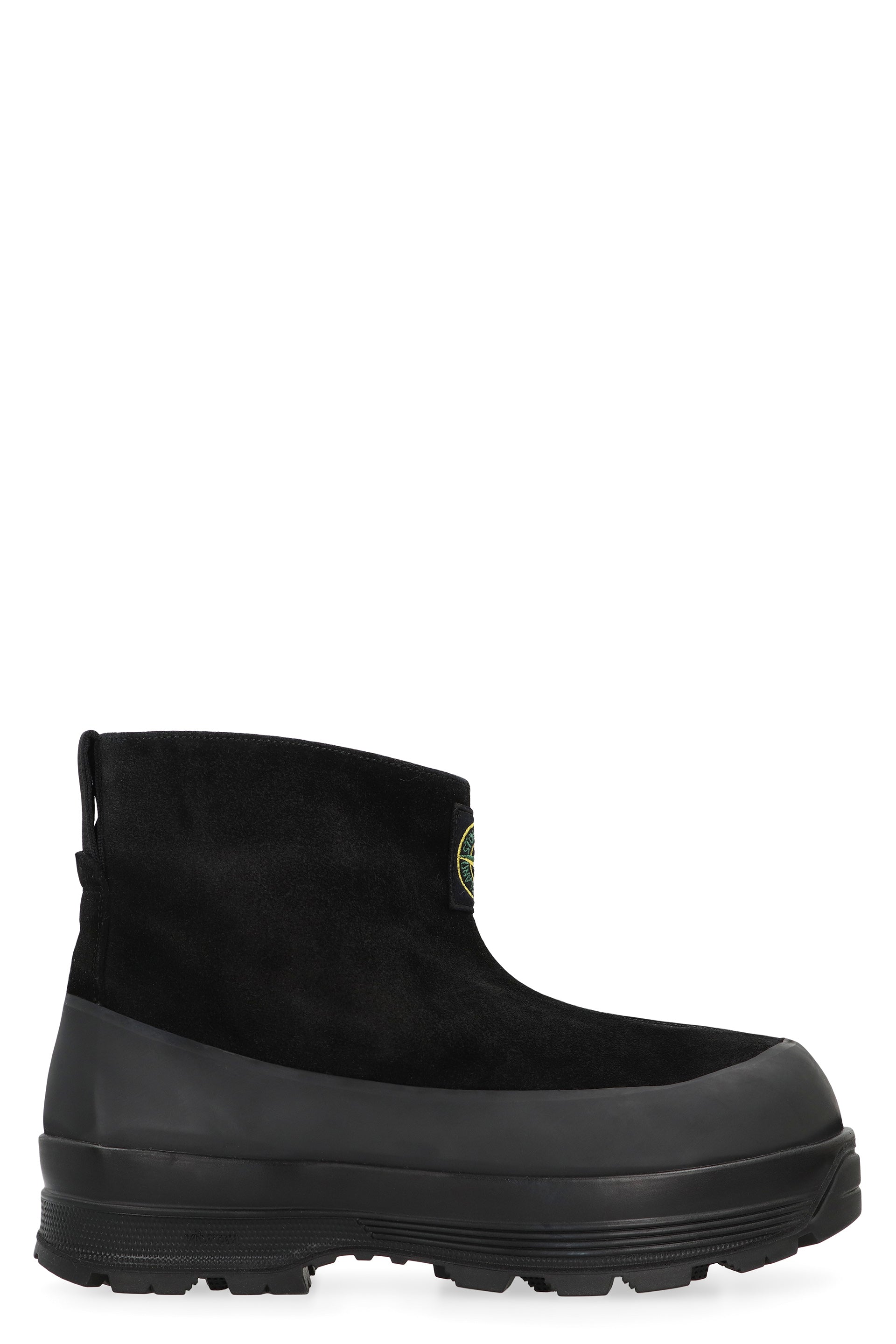 Suede ankle boots