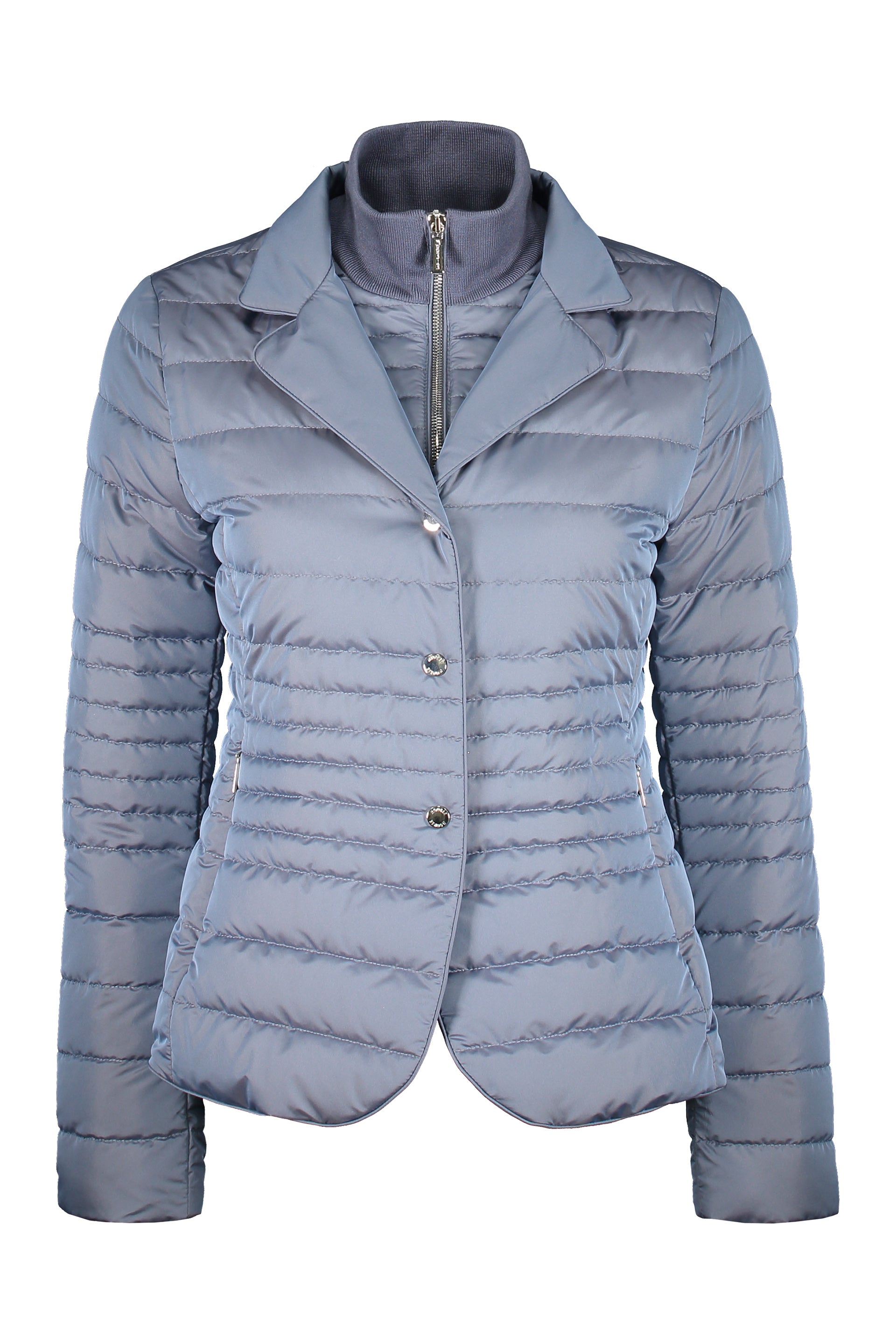 Layered jacket with removable internal waistcoat