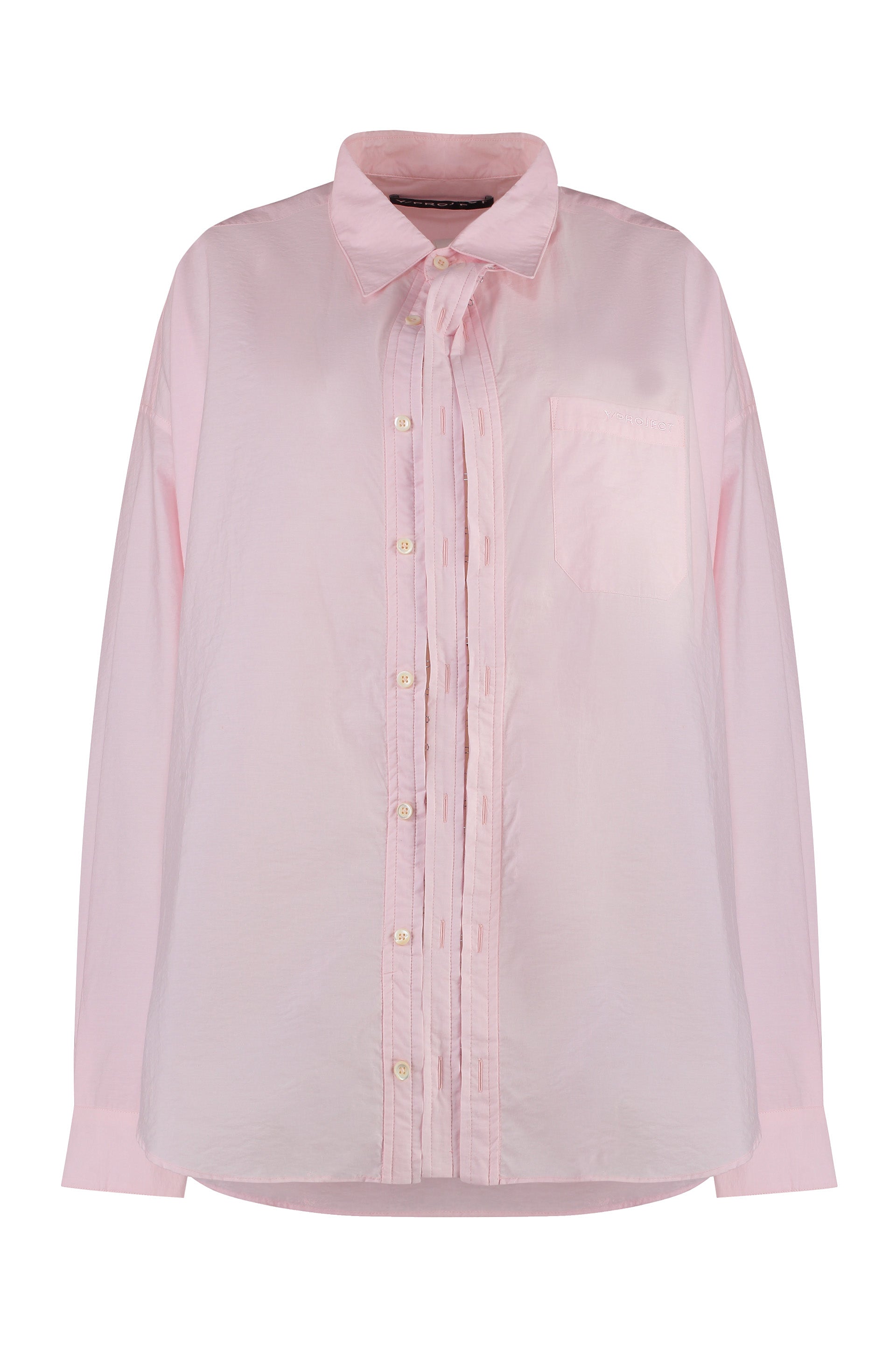 Stretch cotton shirt