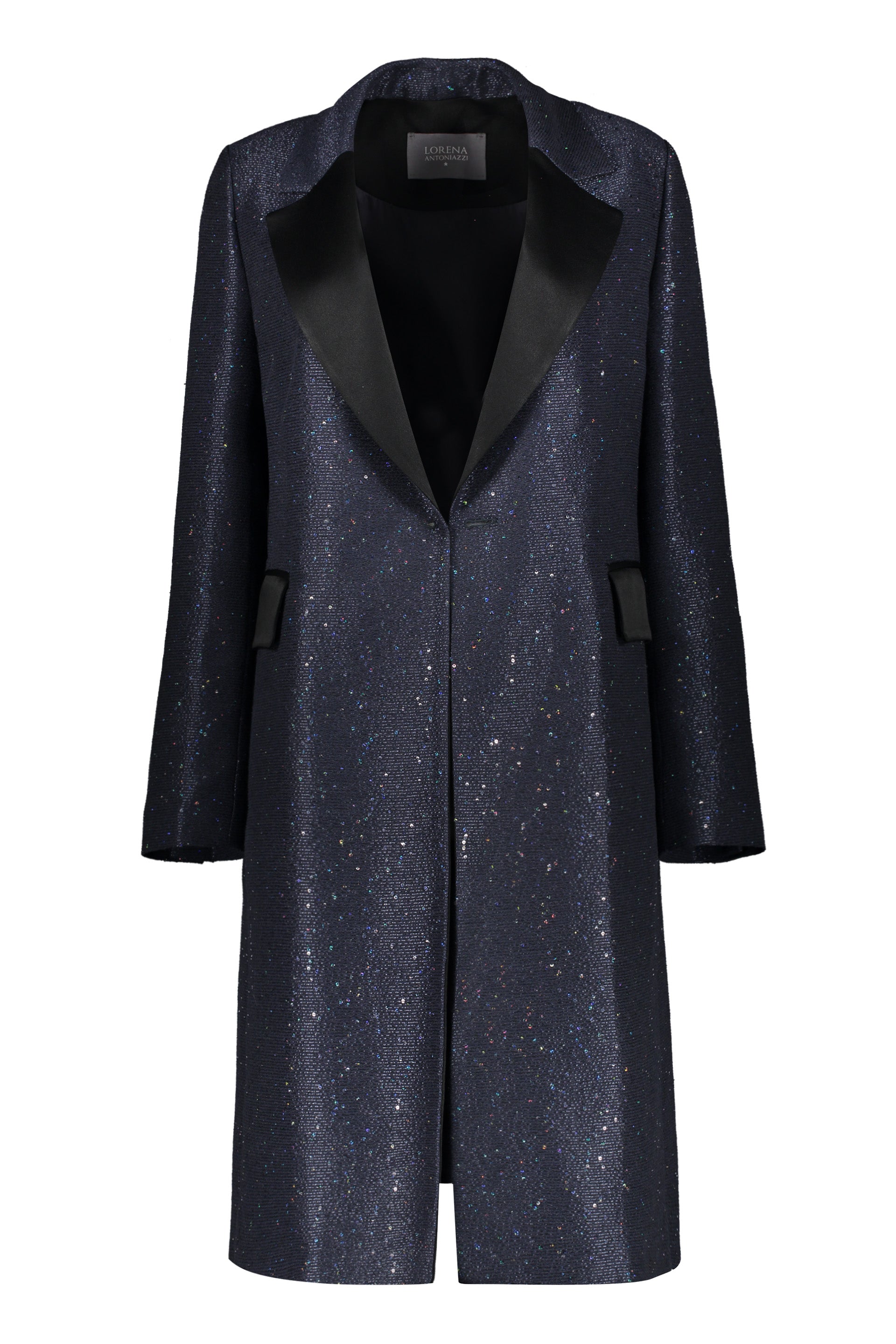 Knee-length coat