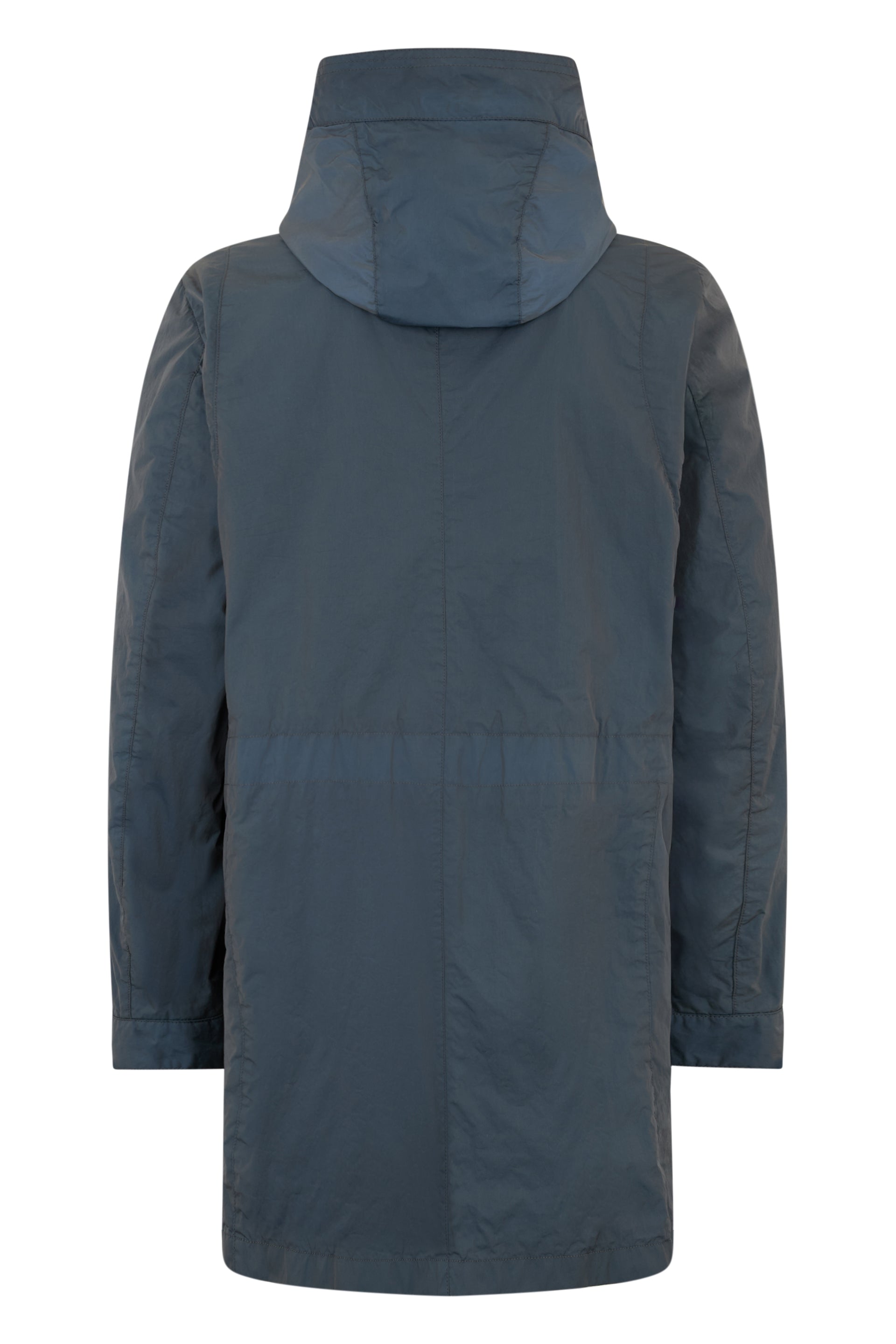 Elegant and functional blue jacket