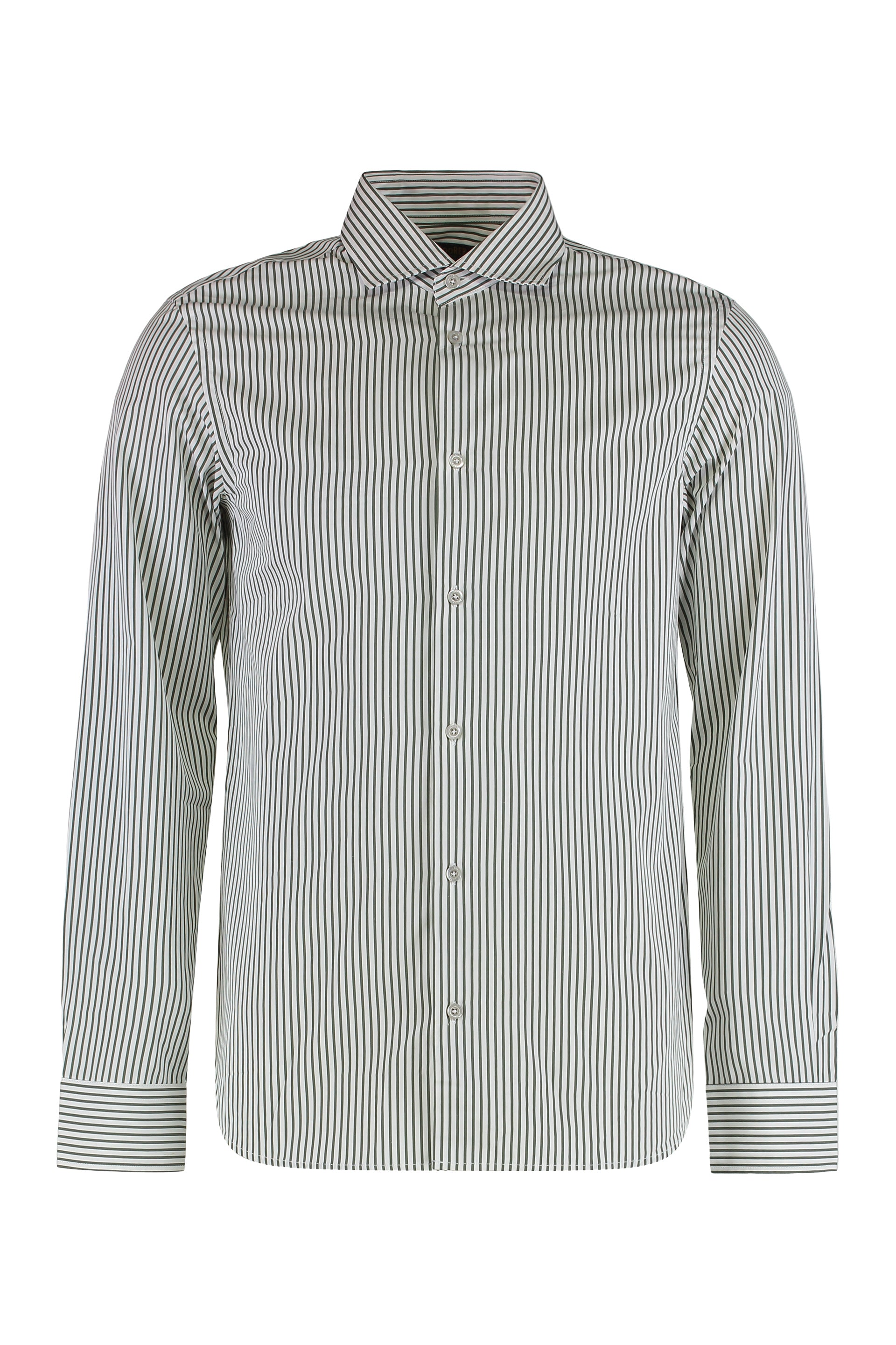 Elegant shirt with versatile Korean collar