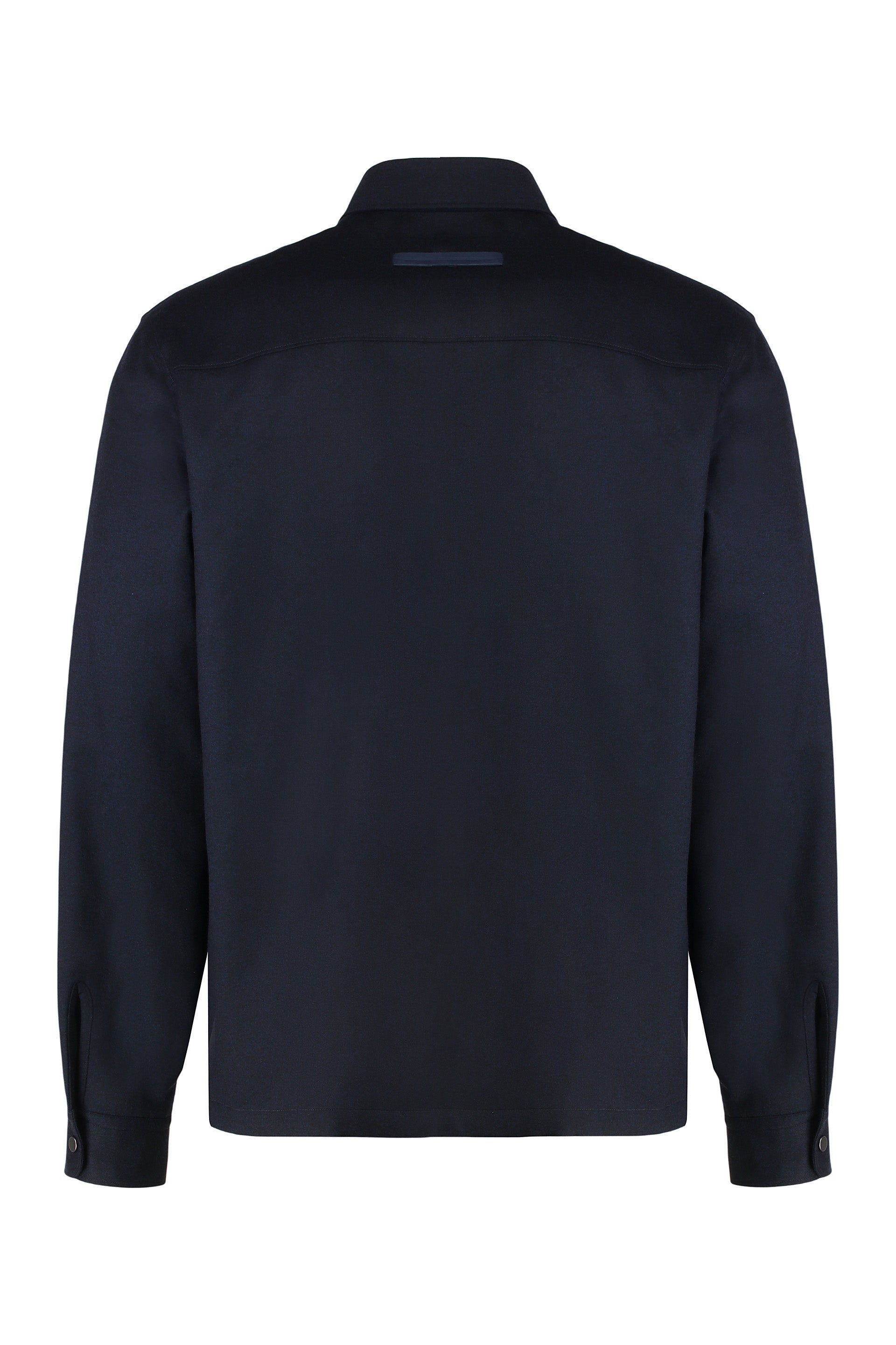 Wool overshirt