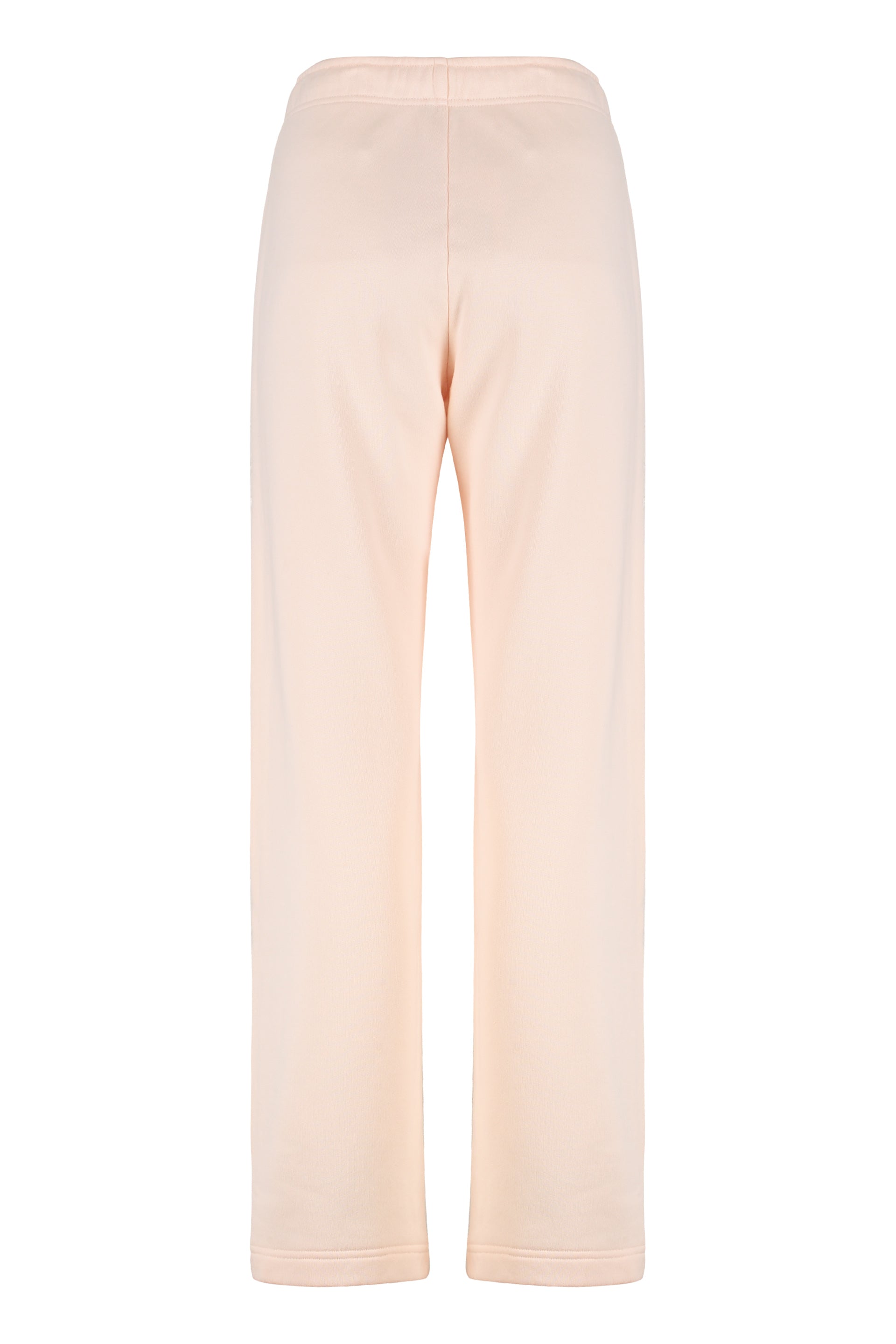 Track pants in cotton with logo