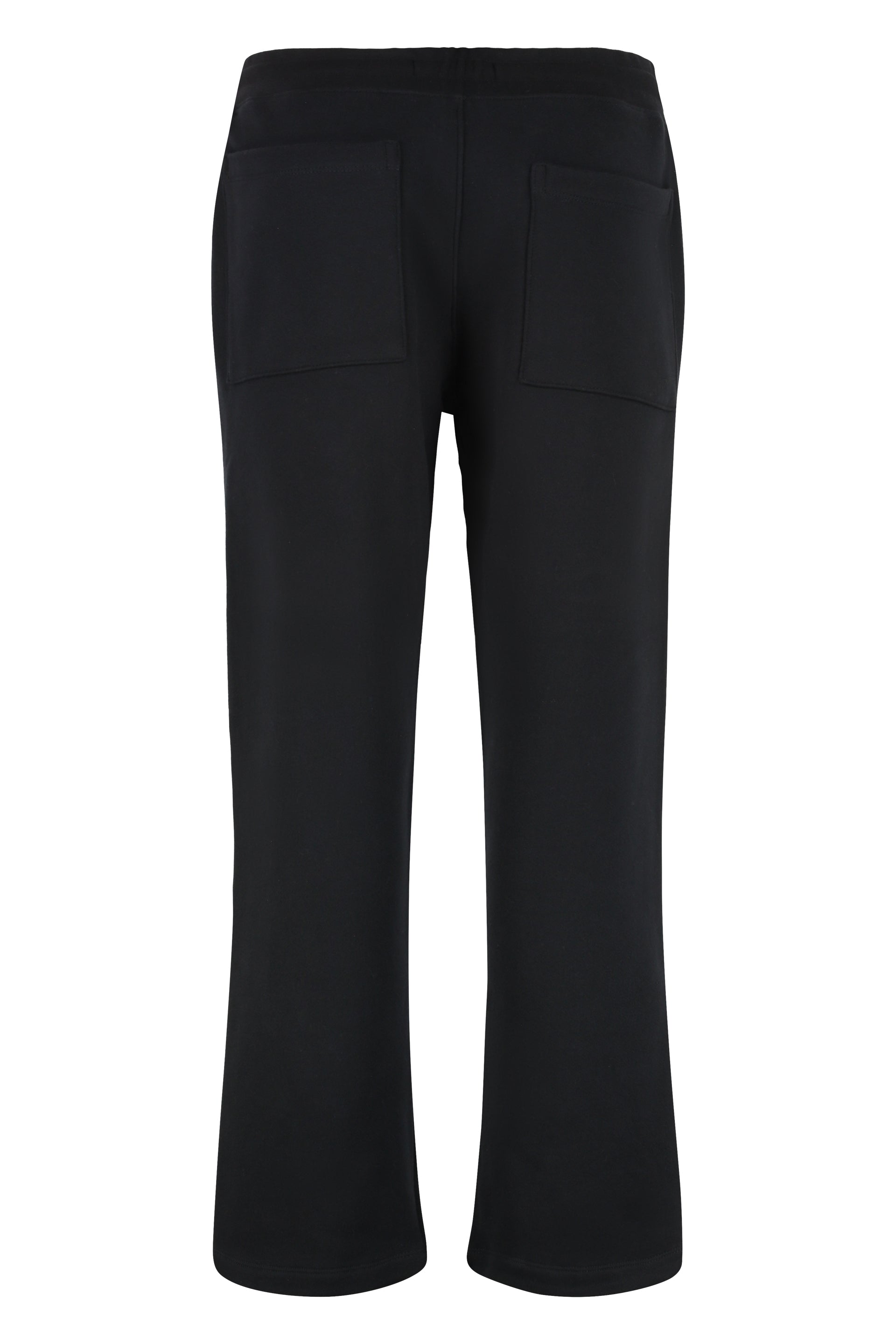 Logo detail cotton track-pants