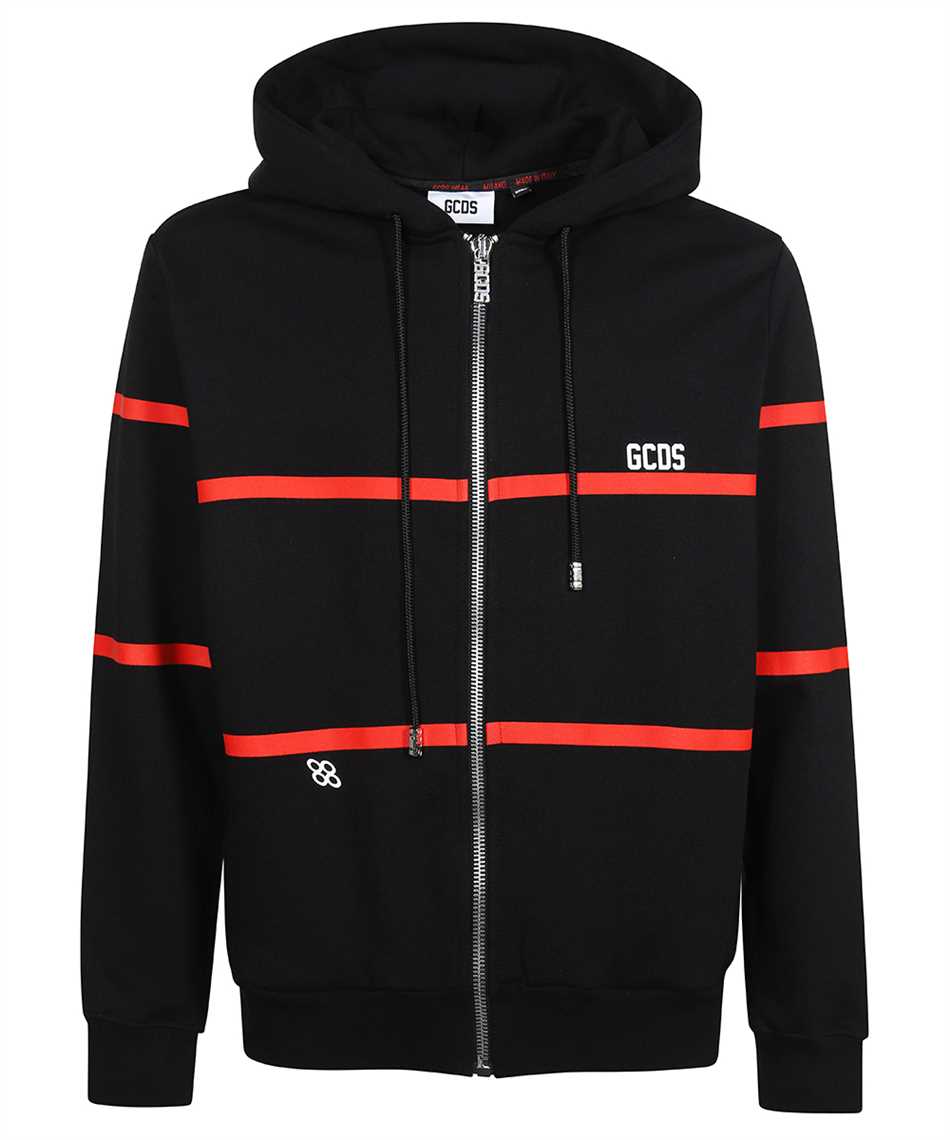 Cotton full-zip sweatshirt