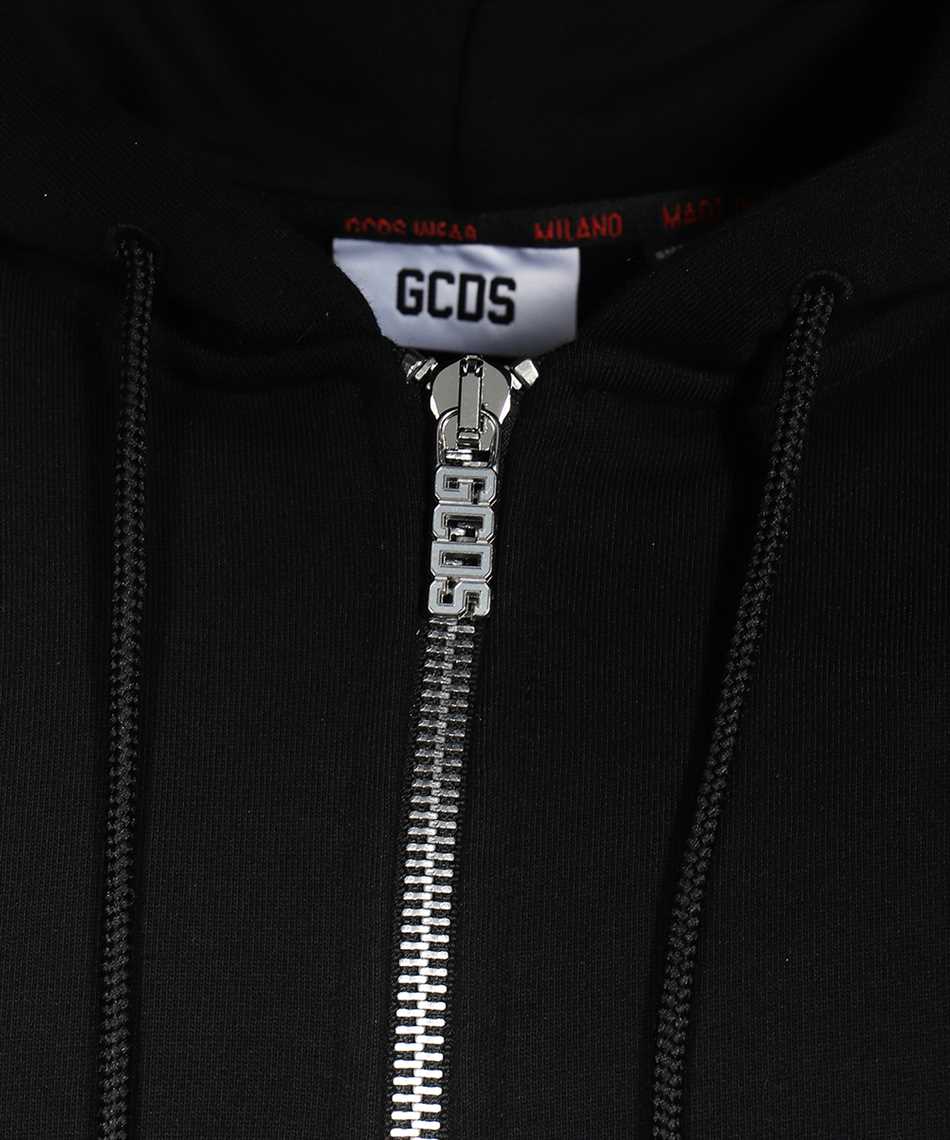 Cotton full-zip sweatshirt