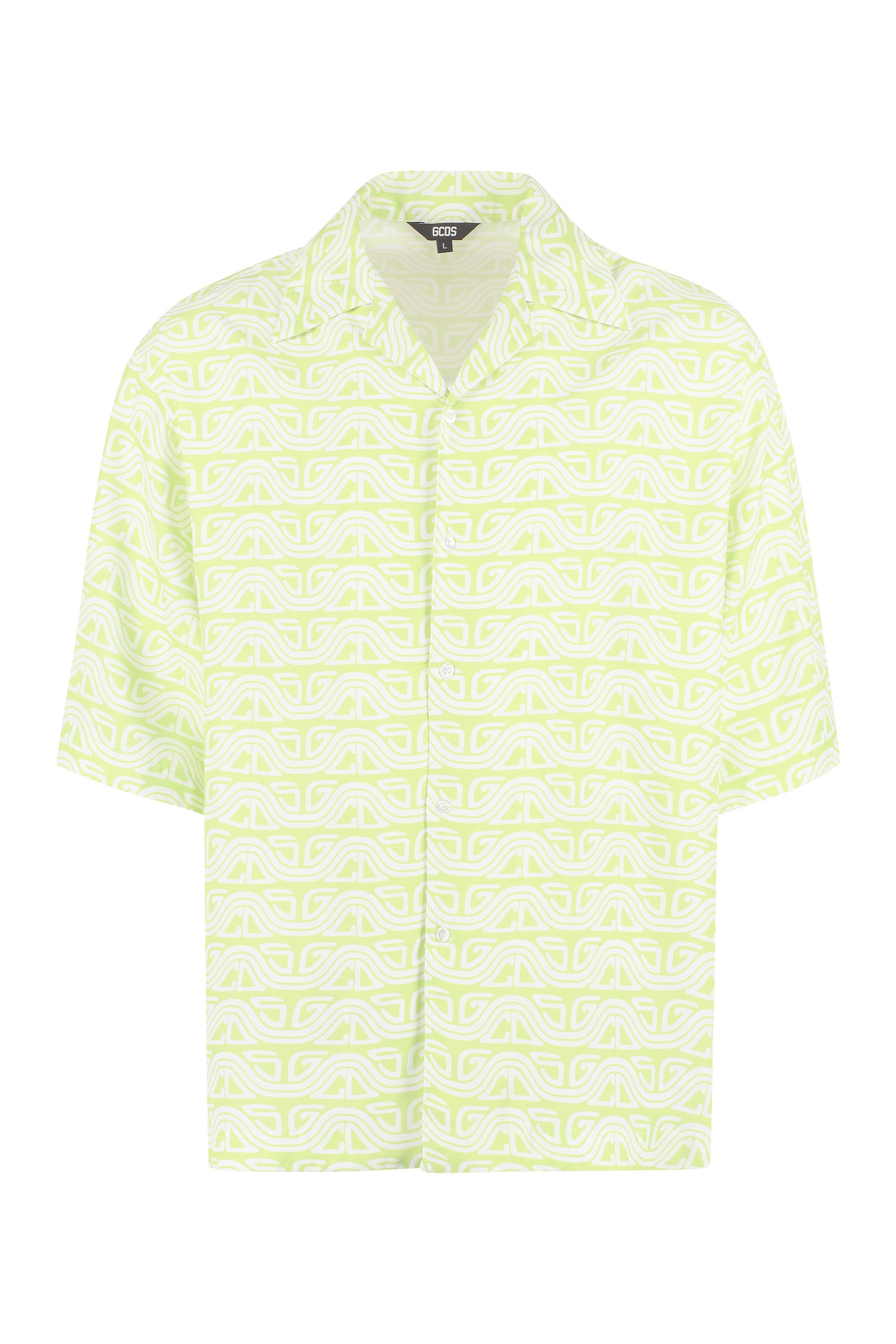 Printed short sleeved shirt