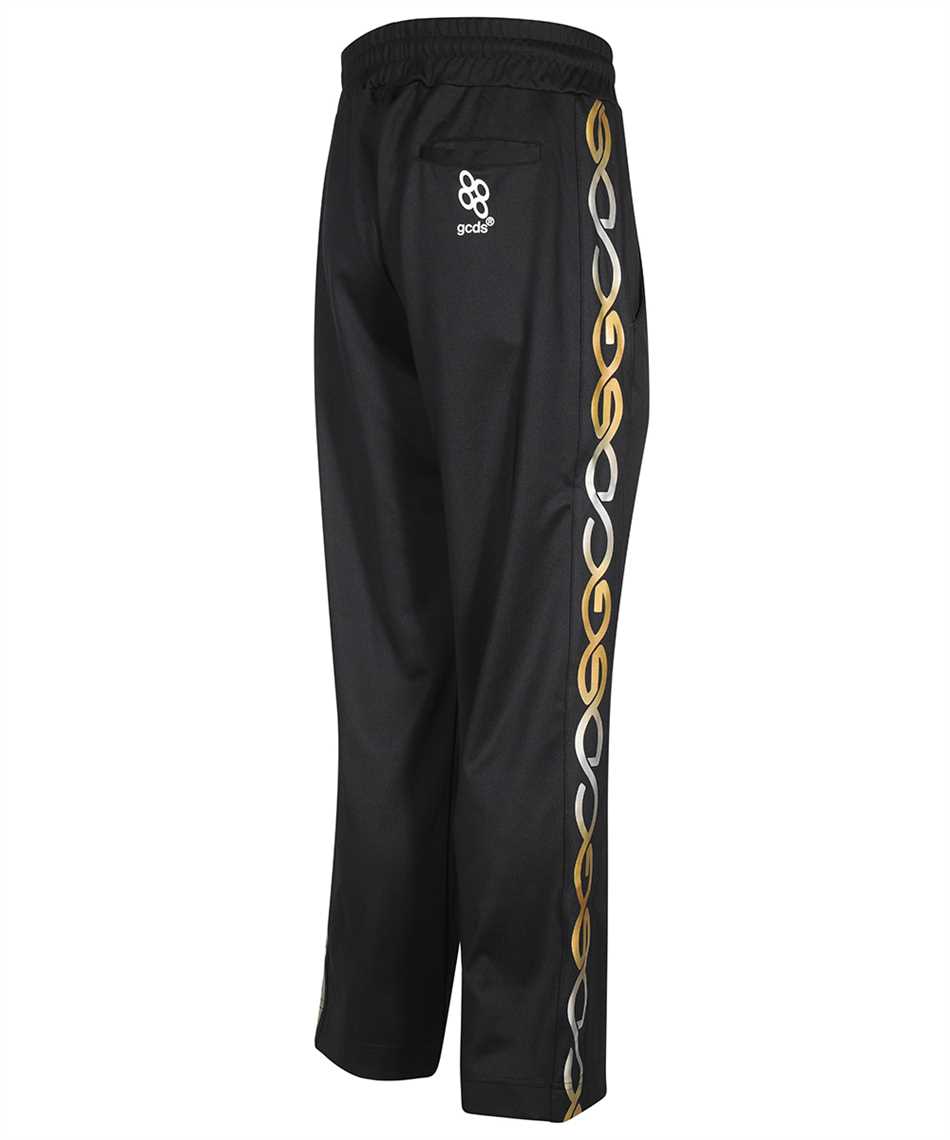 Techno fabric track pants