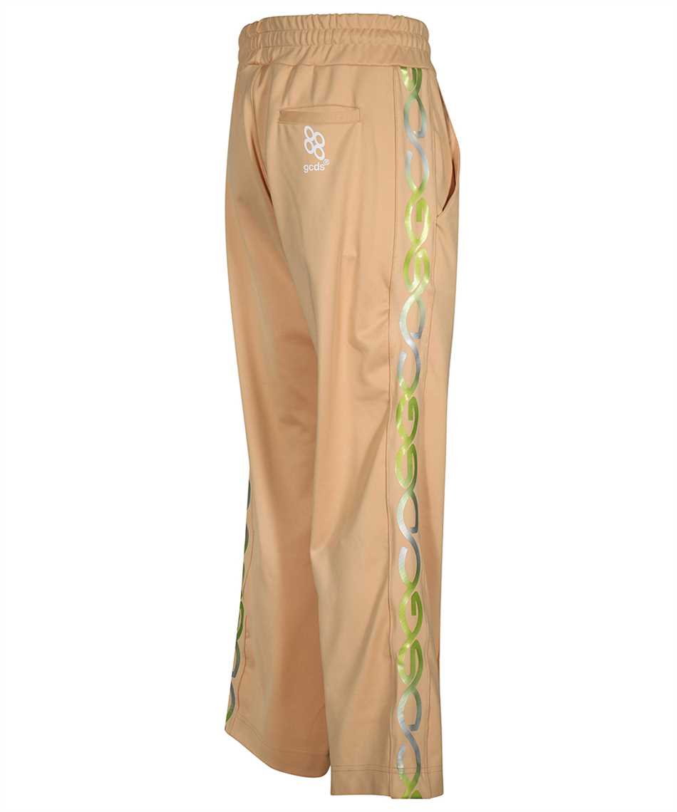 Techno fabric track pants