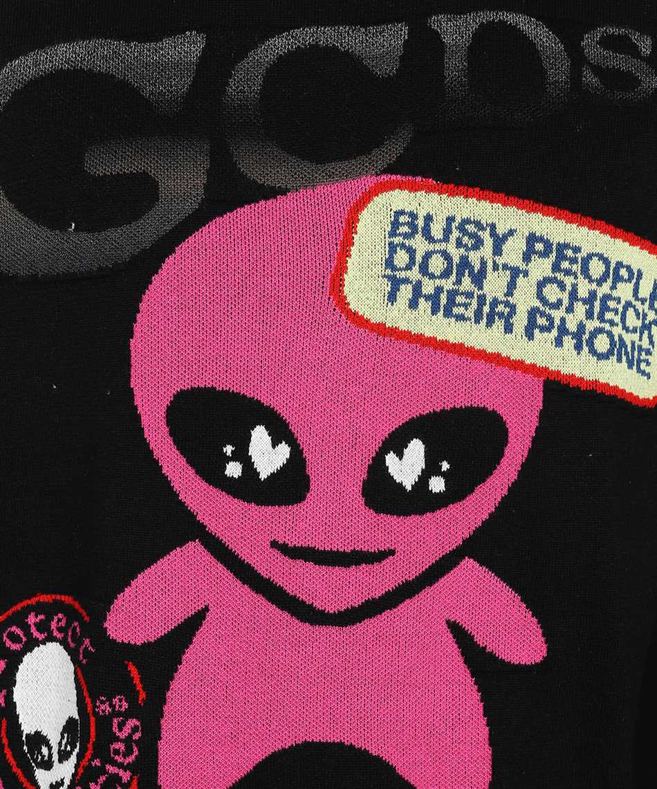 Long sleeve crew-neck sweater