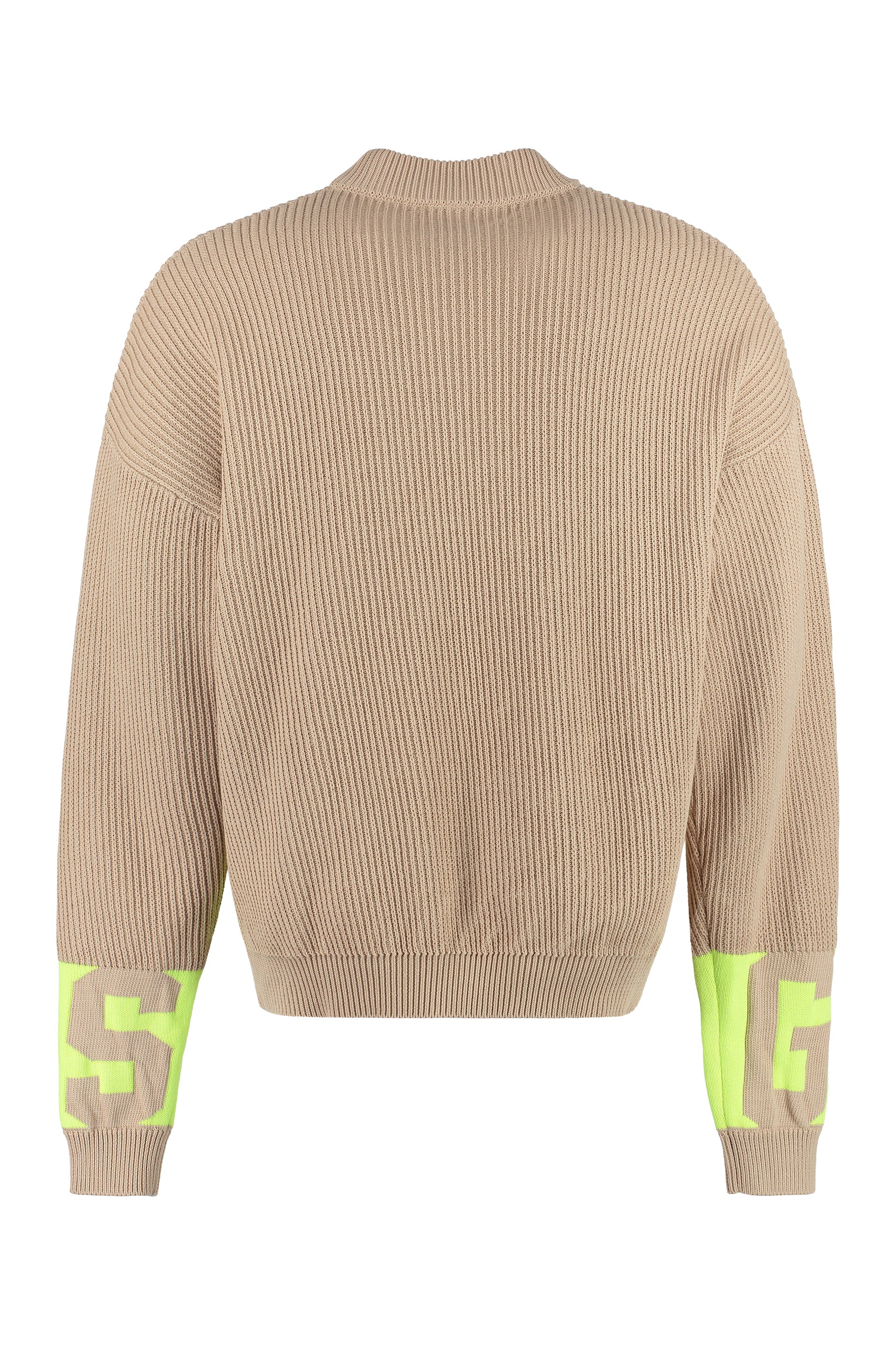 Cotton crew-neck sweater