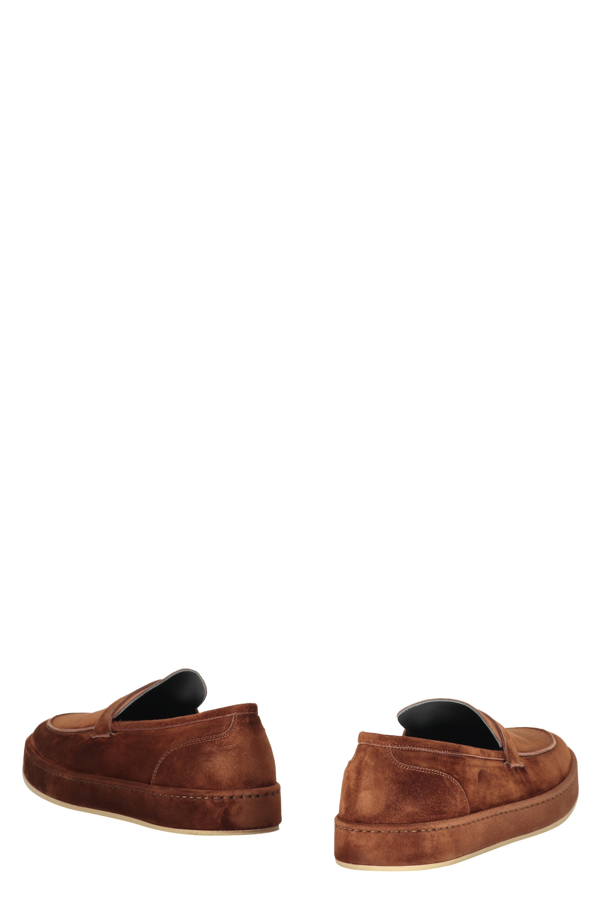 Suede loafers