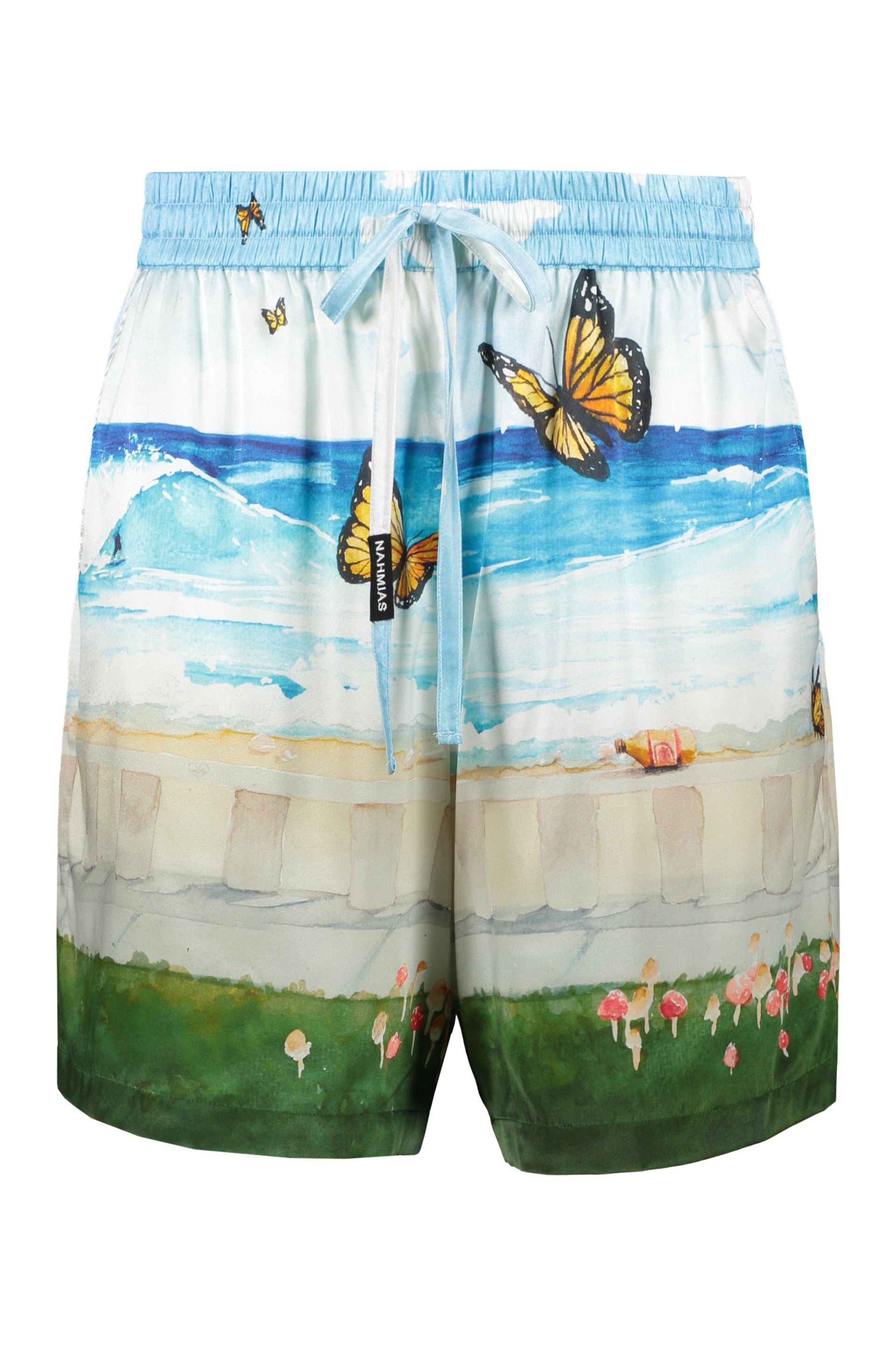 Printed bermuda shorts