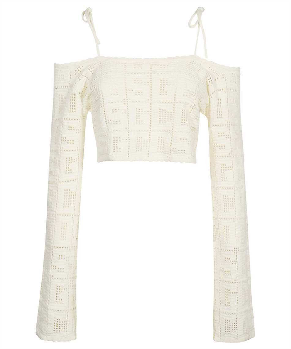 Knitted crop top