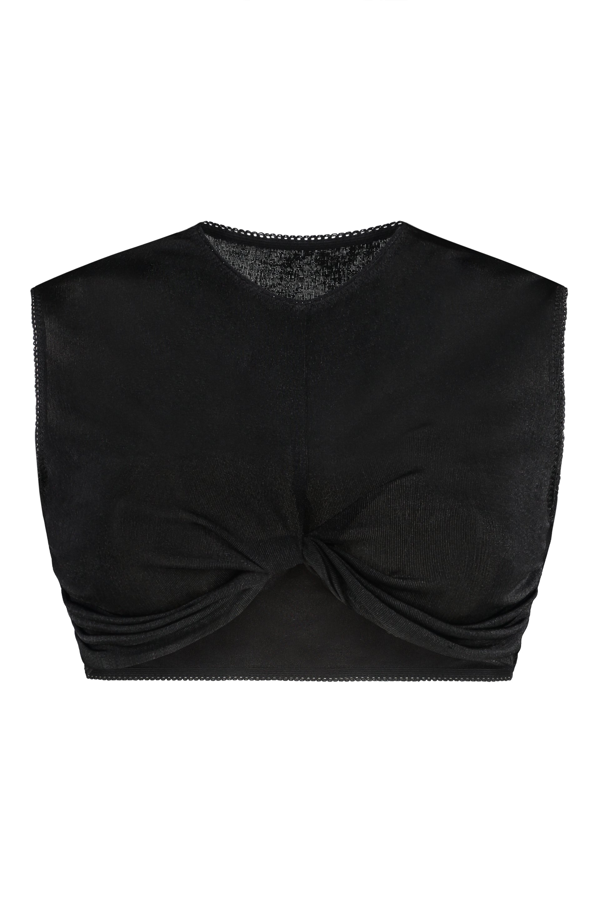 Technical fabric crop top
