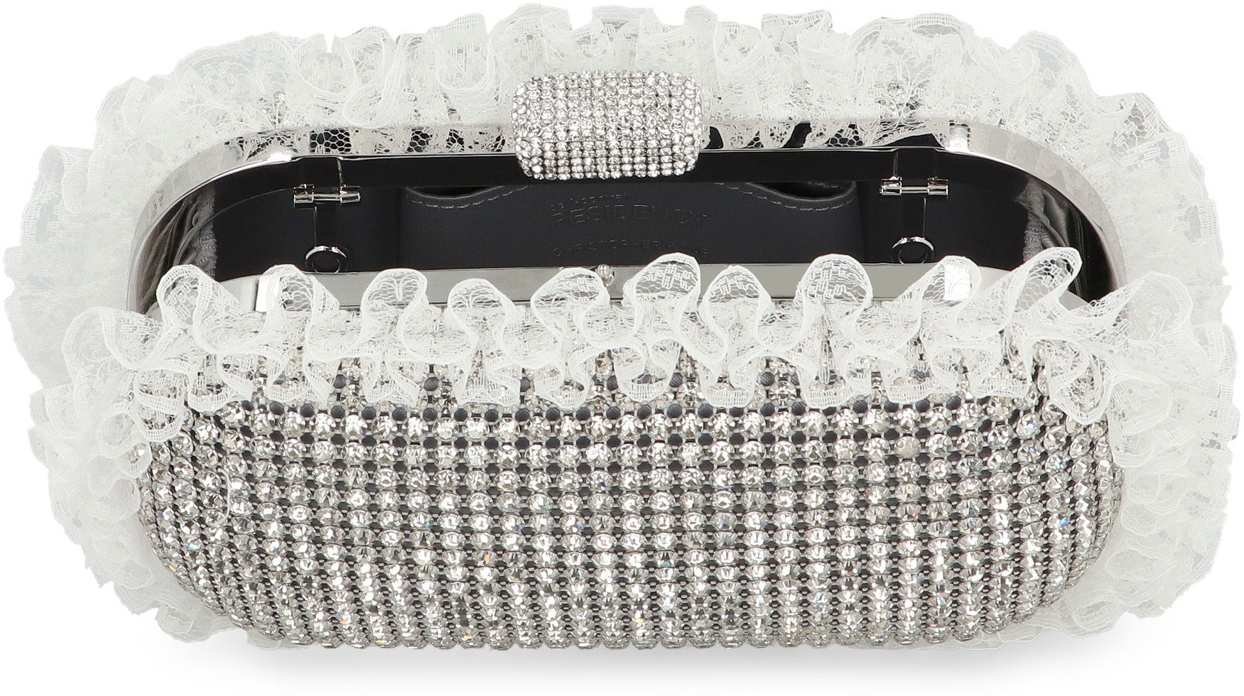 Self-Portrait x Christopher Kane - Clutch with rhinestones
