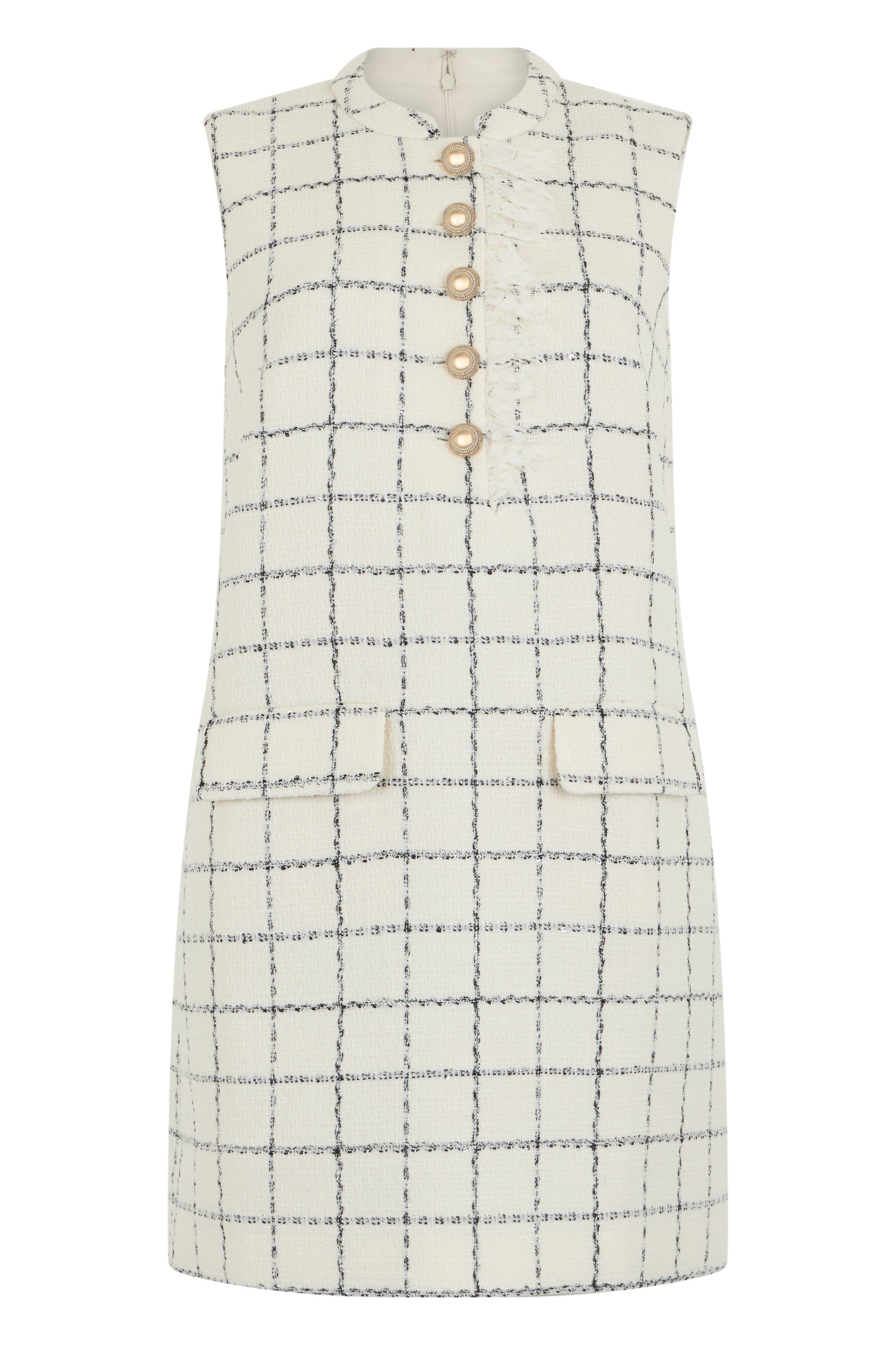 Sleeveless mini dress