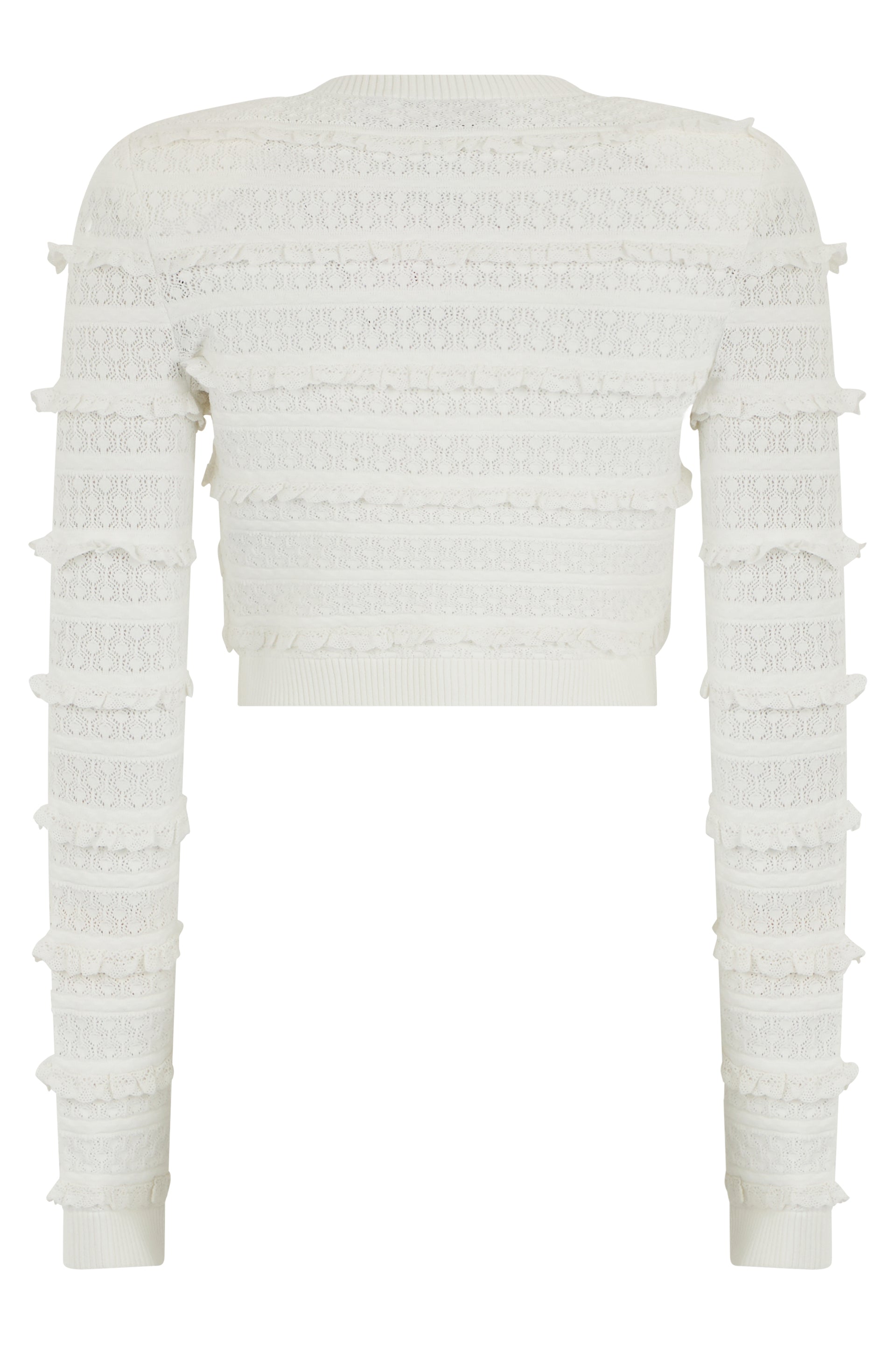 Short cardigan with jewel buttons