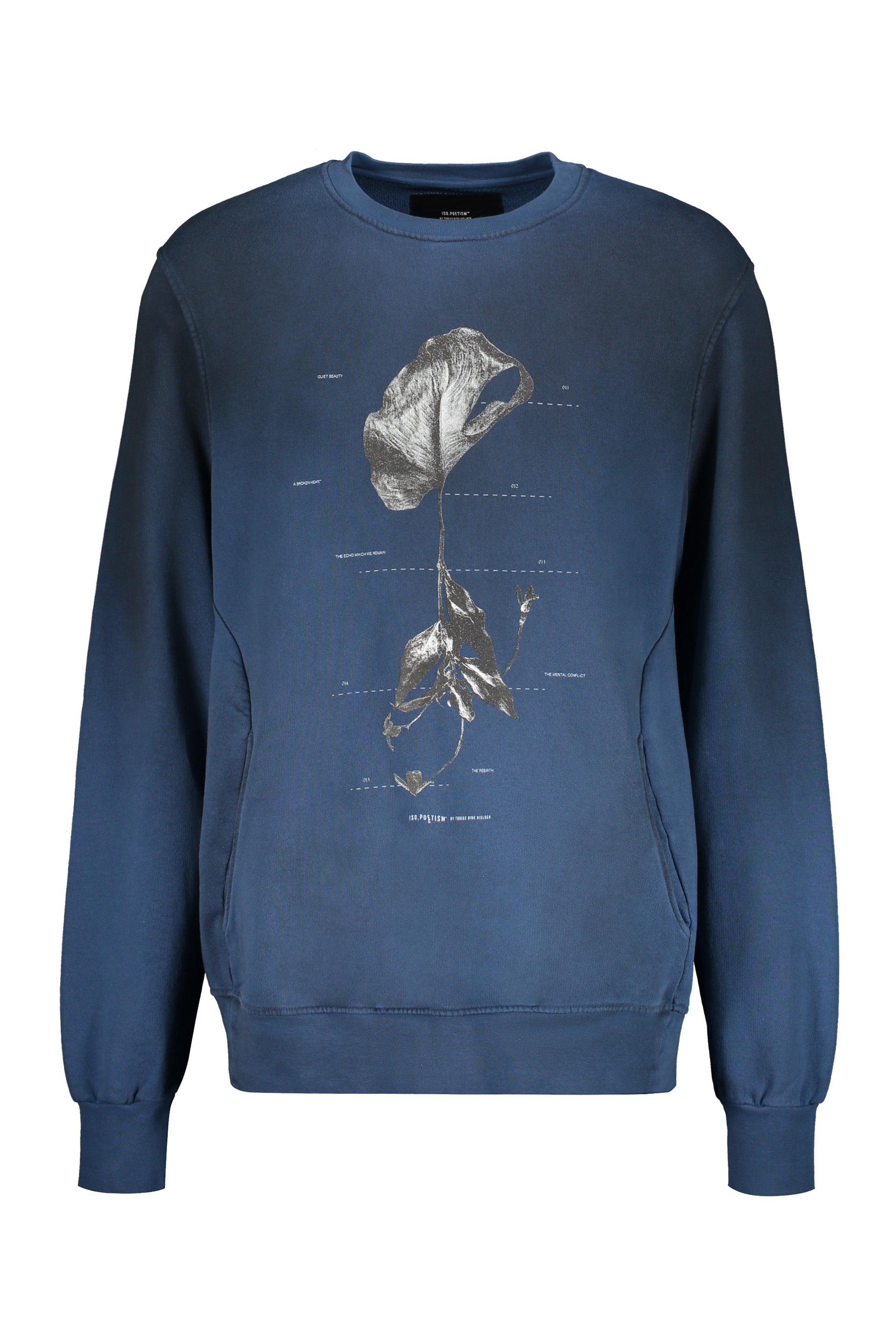 Printed cotton sweatshirt