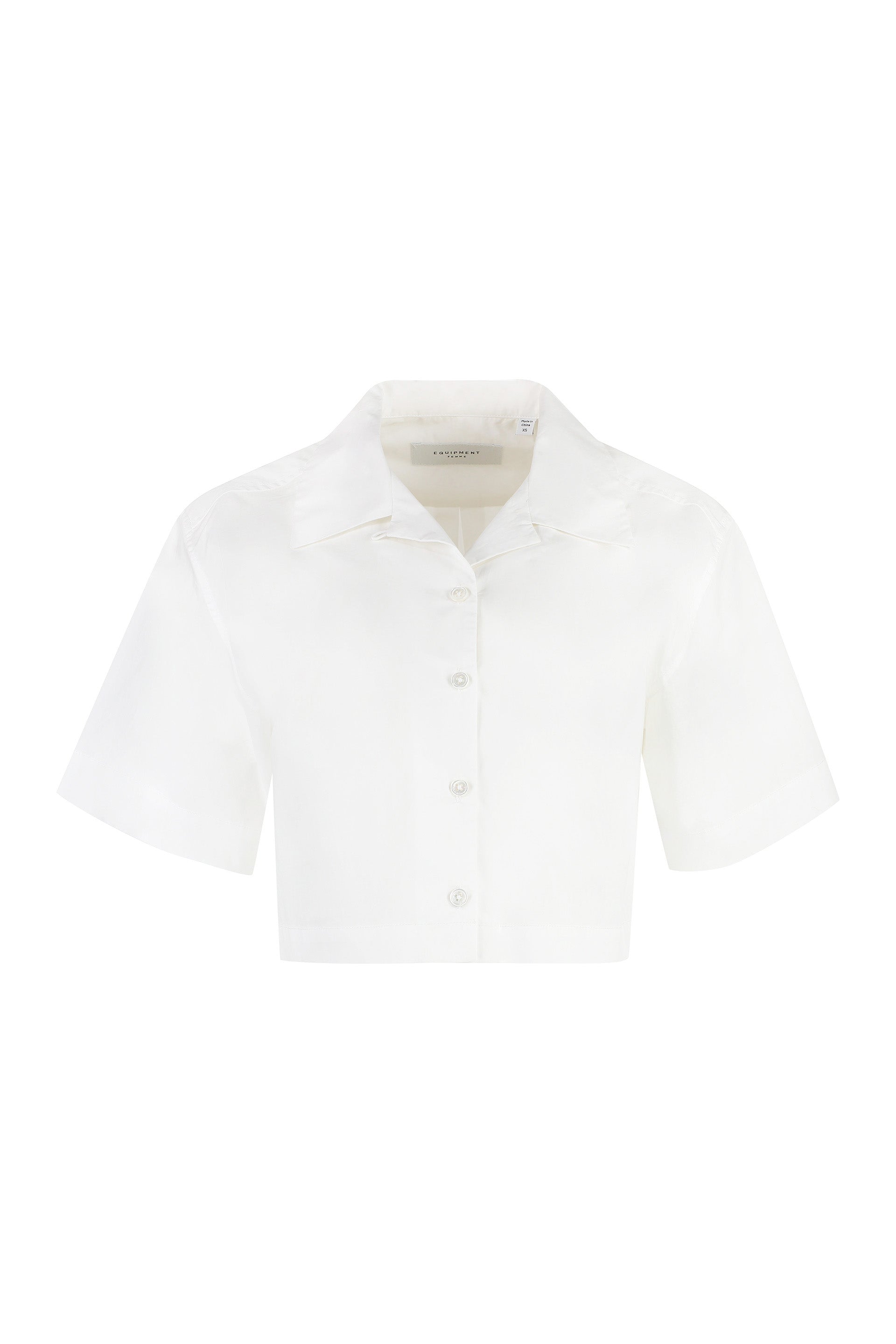 Short sleeve cotton shirt