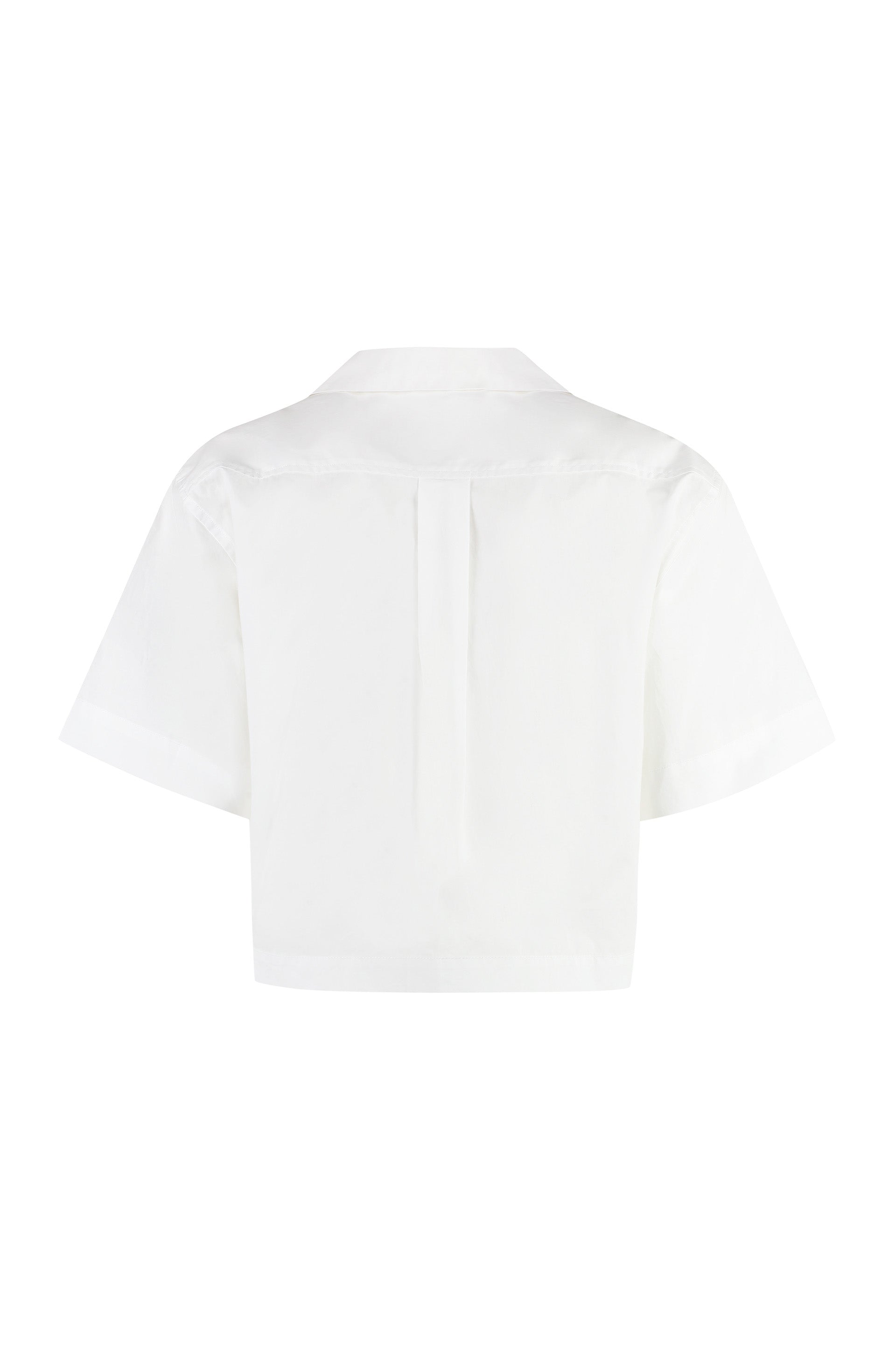 Short sleeve cotton shirt