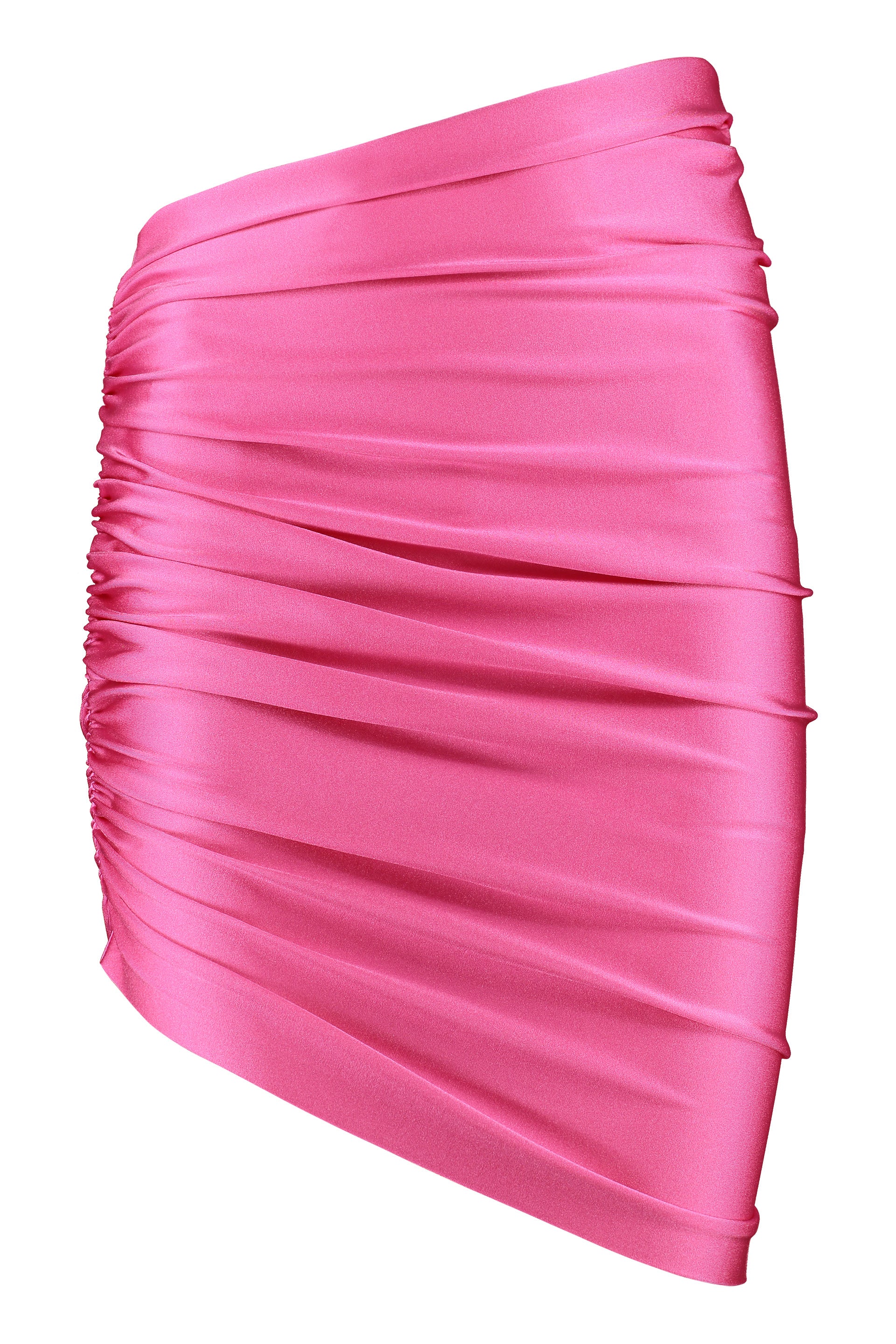 Technical fabric mini-skirt