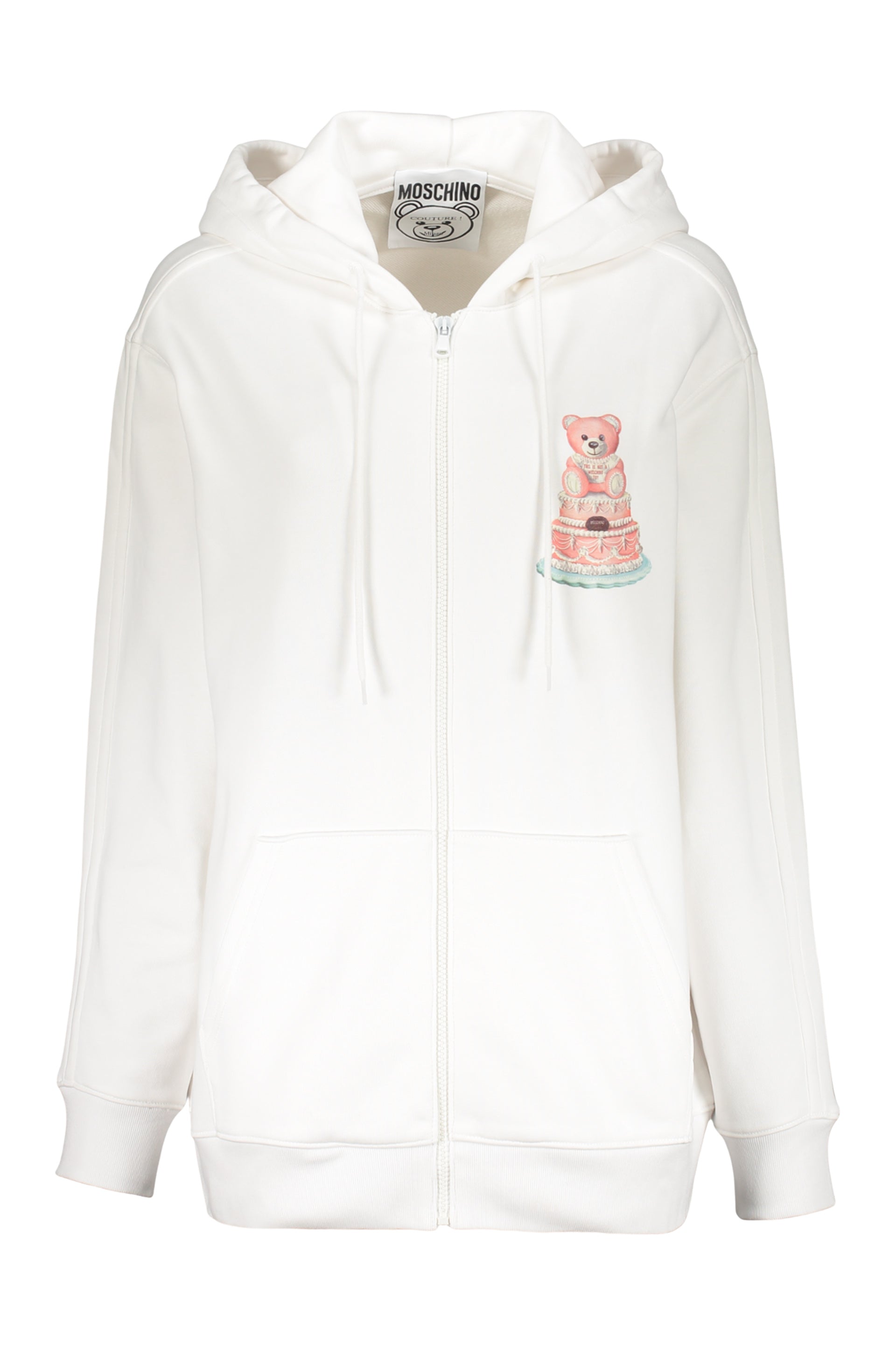 Cotton full zip hoodie