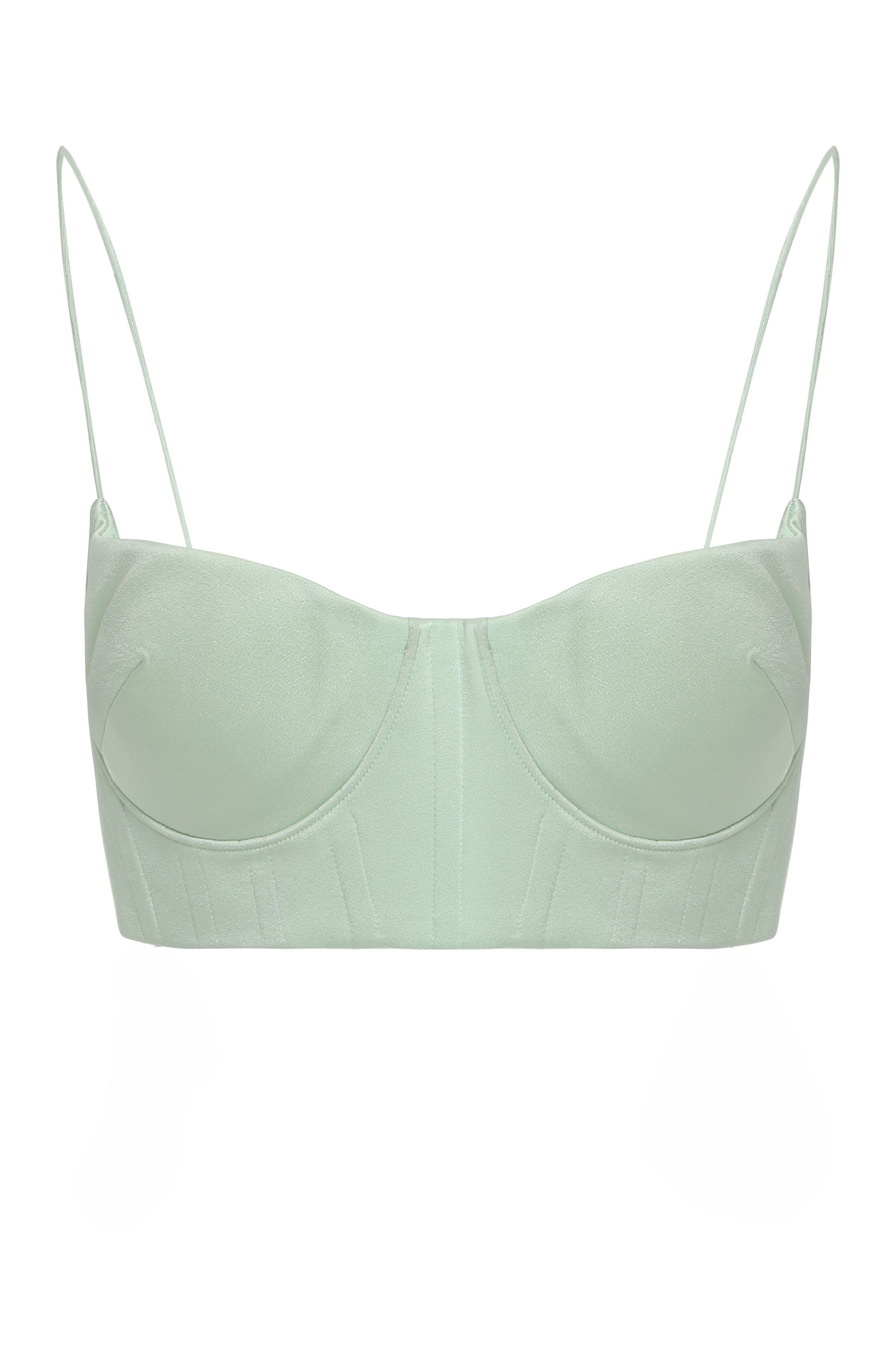 Crop top with thin straps