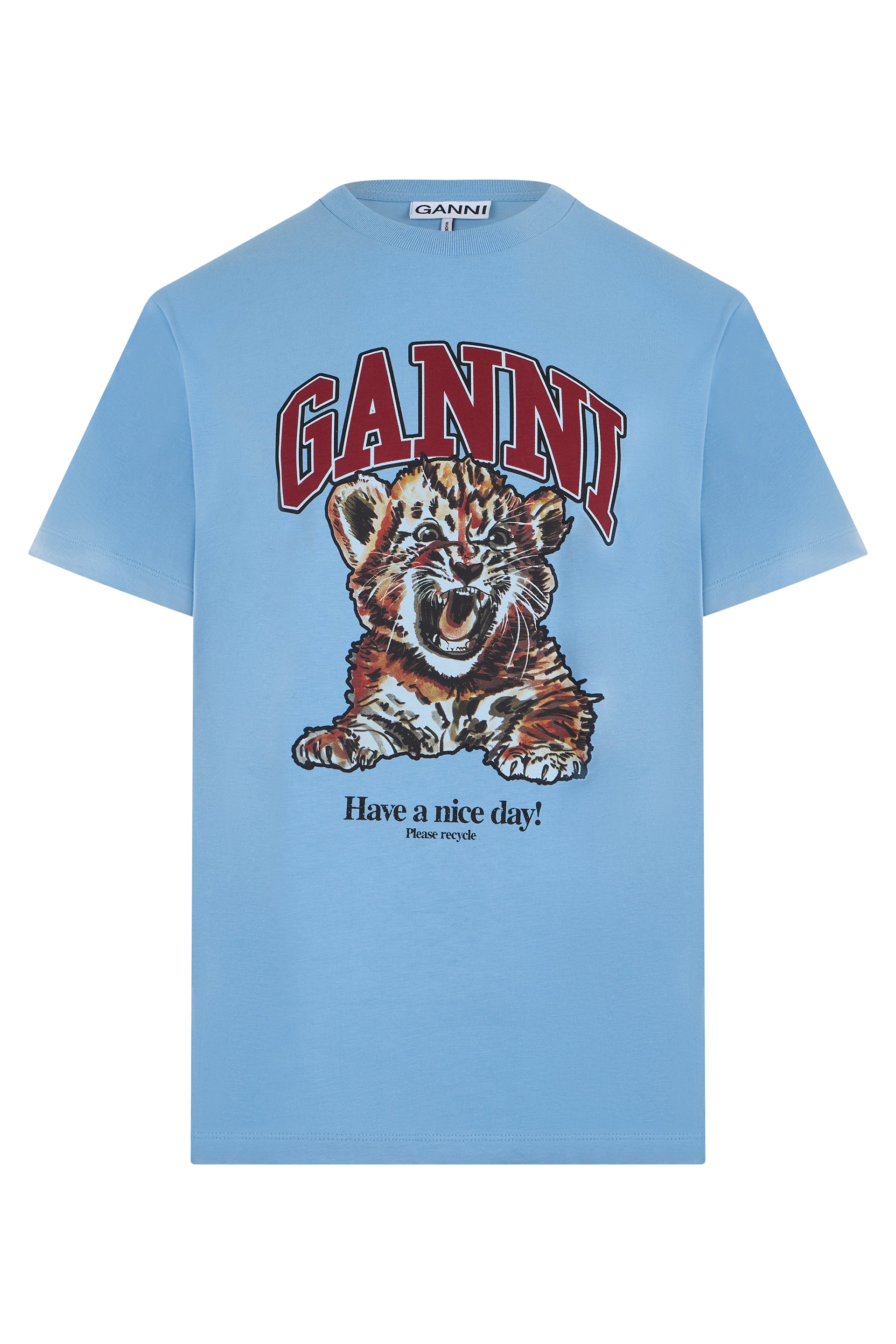 Cotton T-shirt with print