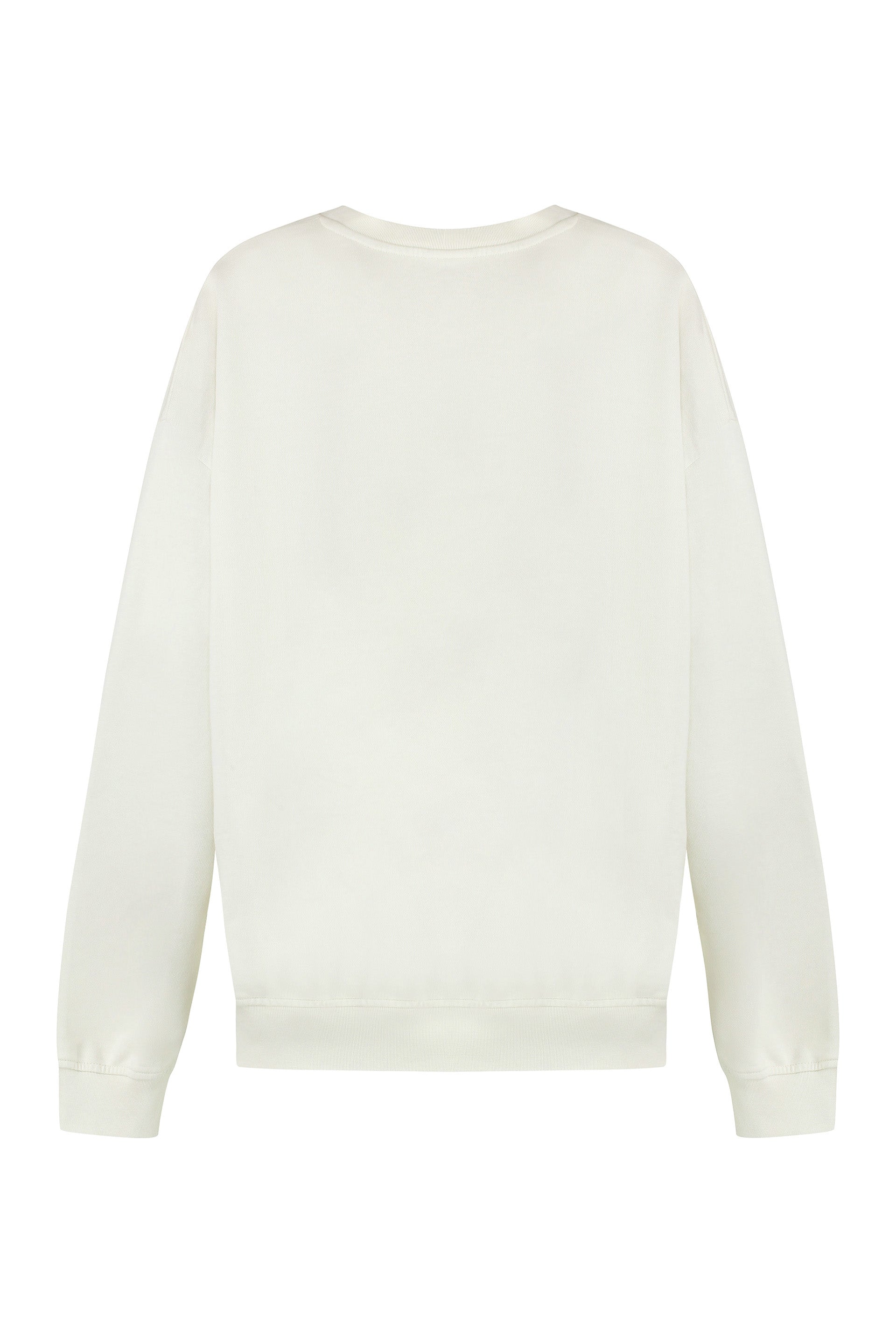 Cotton crew-neck sweatshirt