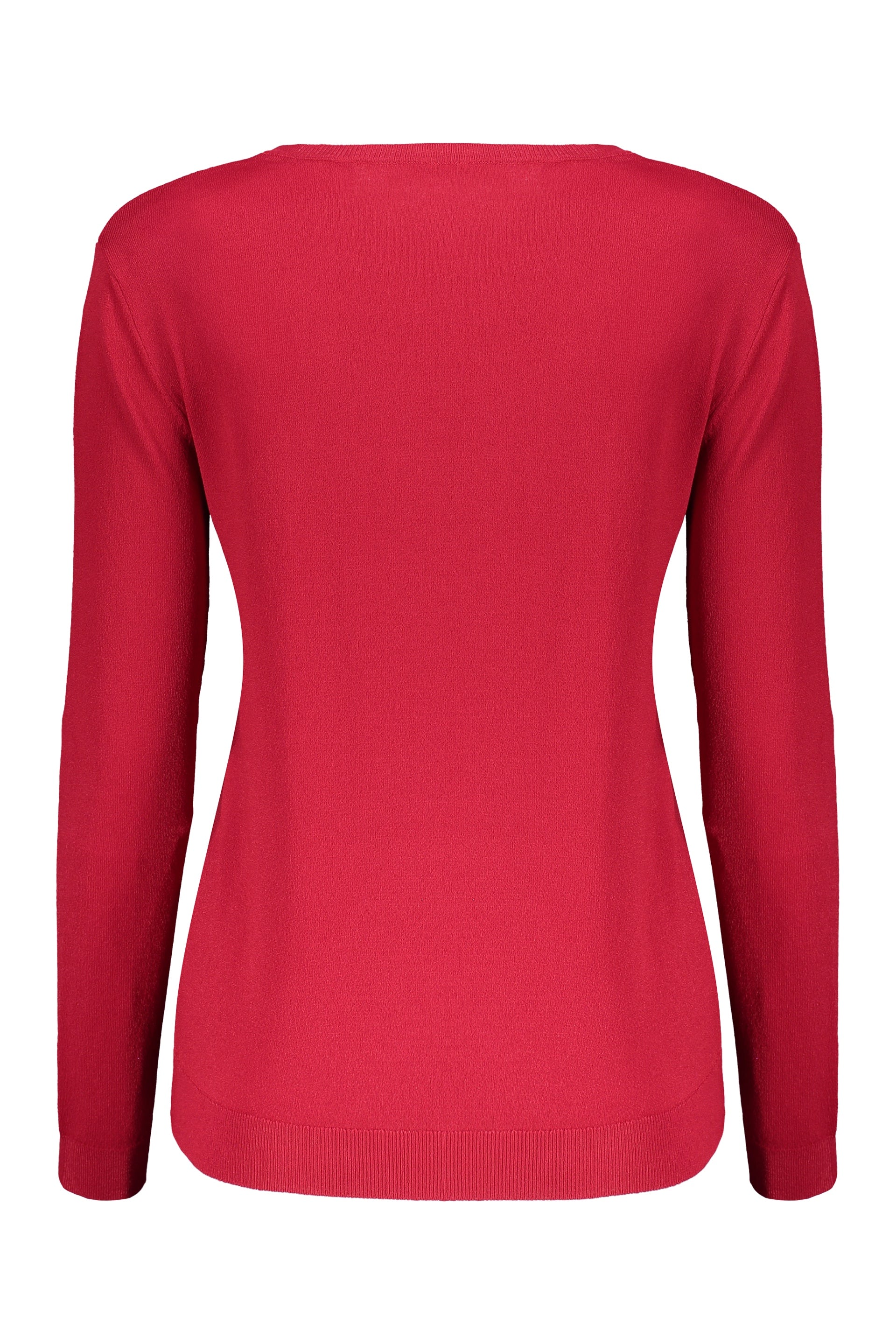 Long sleeve crew-neck sweater