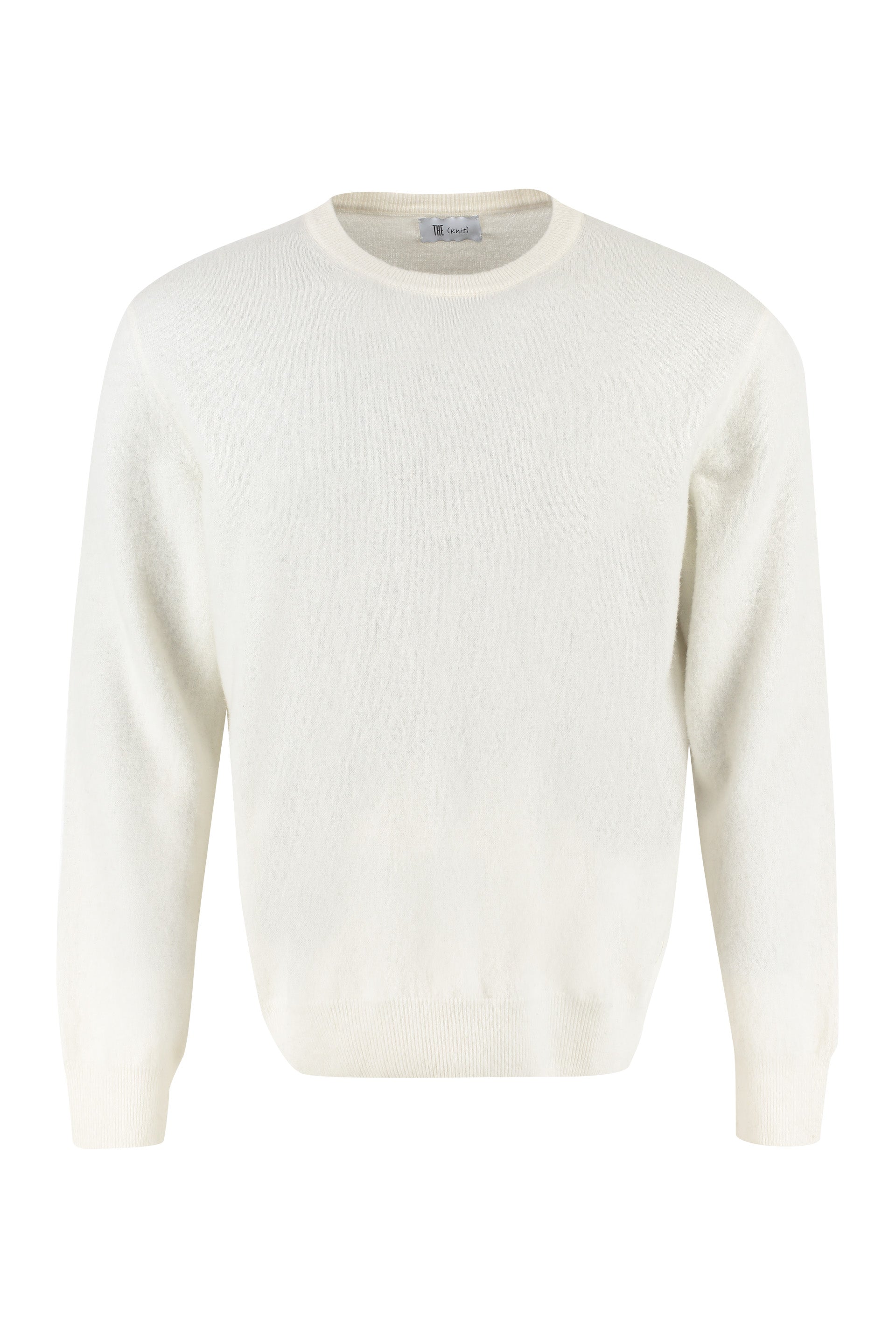 THE (Knit) - Wool-cashmere blend crew-neck pullover